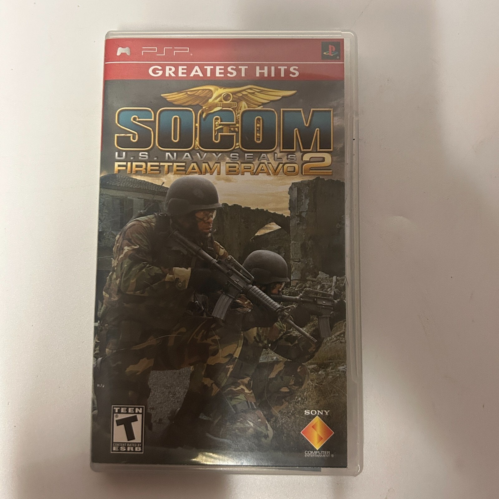 SOCOM: U.S. Navy SEALs — Fireteam Bravo 2 (Sony PSP, 2006)