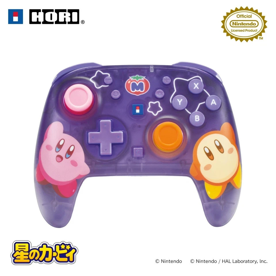 Kirby Nintendo Switch 2 Hori 3-Piece Set Controller Pouch Card Case Japan New
