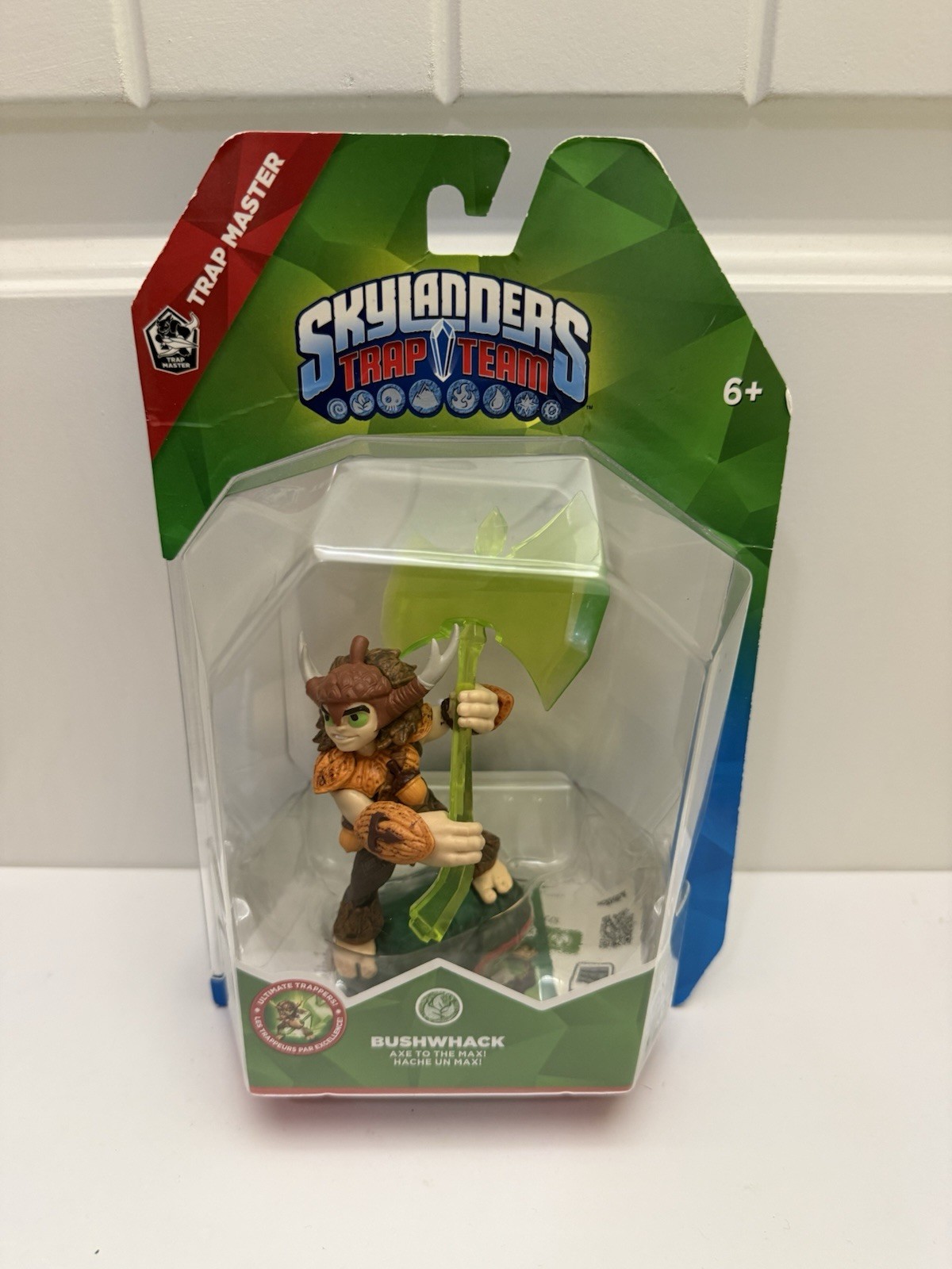 NEW IN BOX RARE Activision Skylanders Trap Team Series Axe to the Max! BUSHWHACK