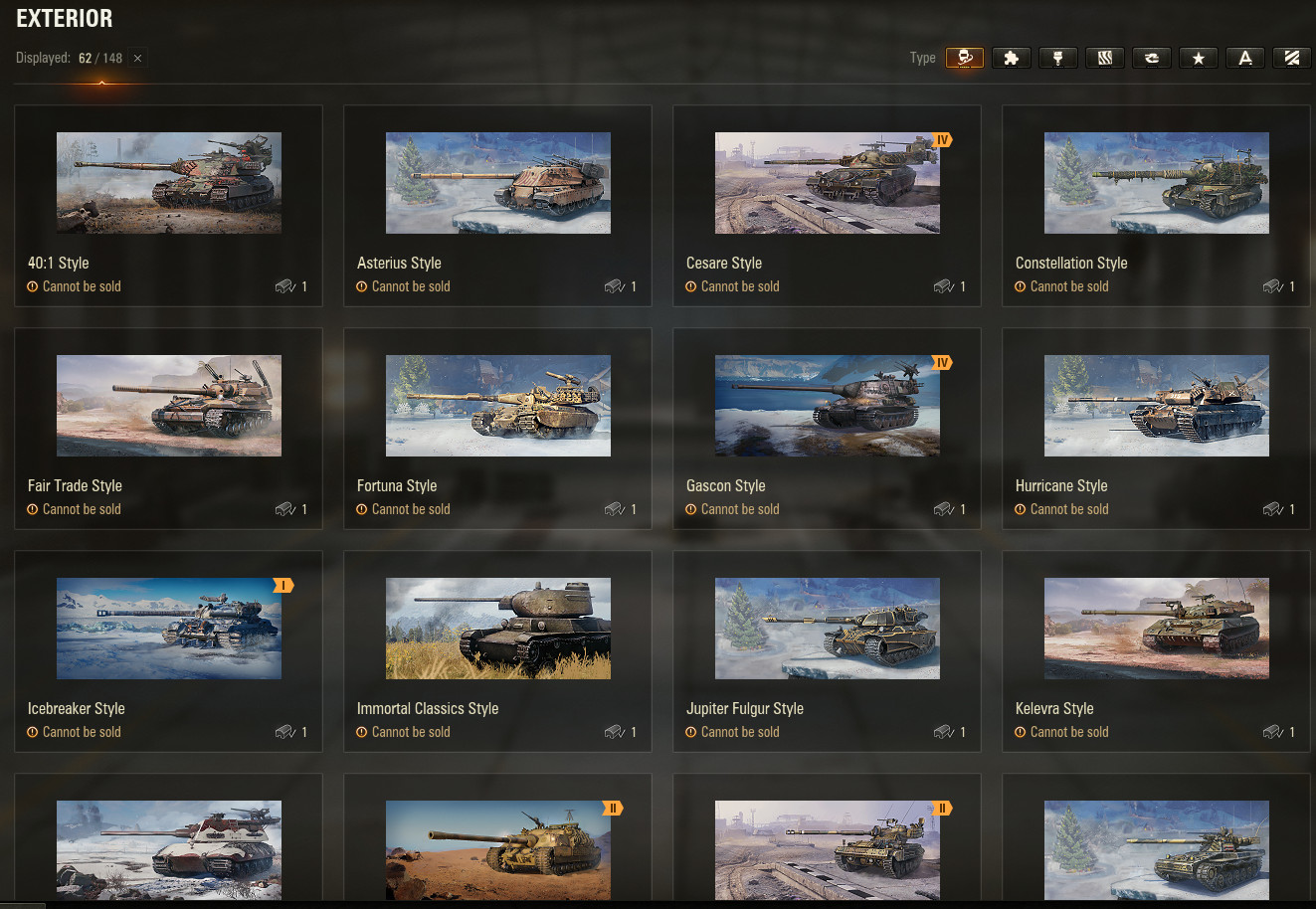 World of Tanks Account a lot of premiums Tier X