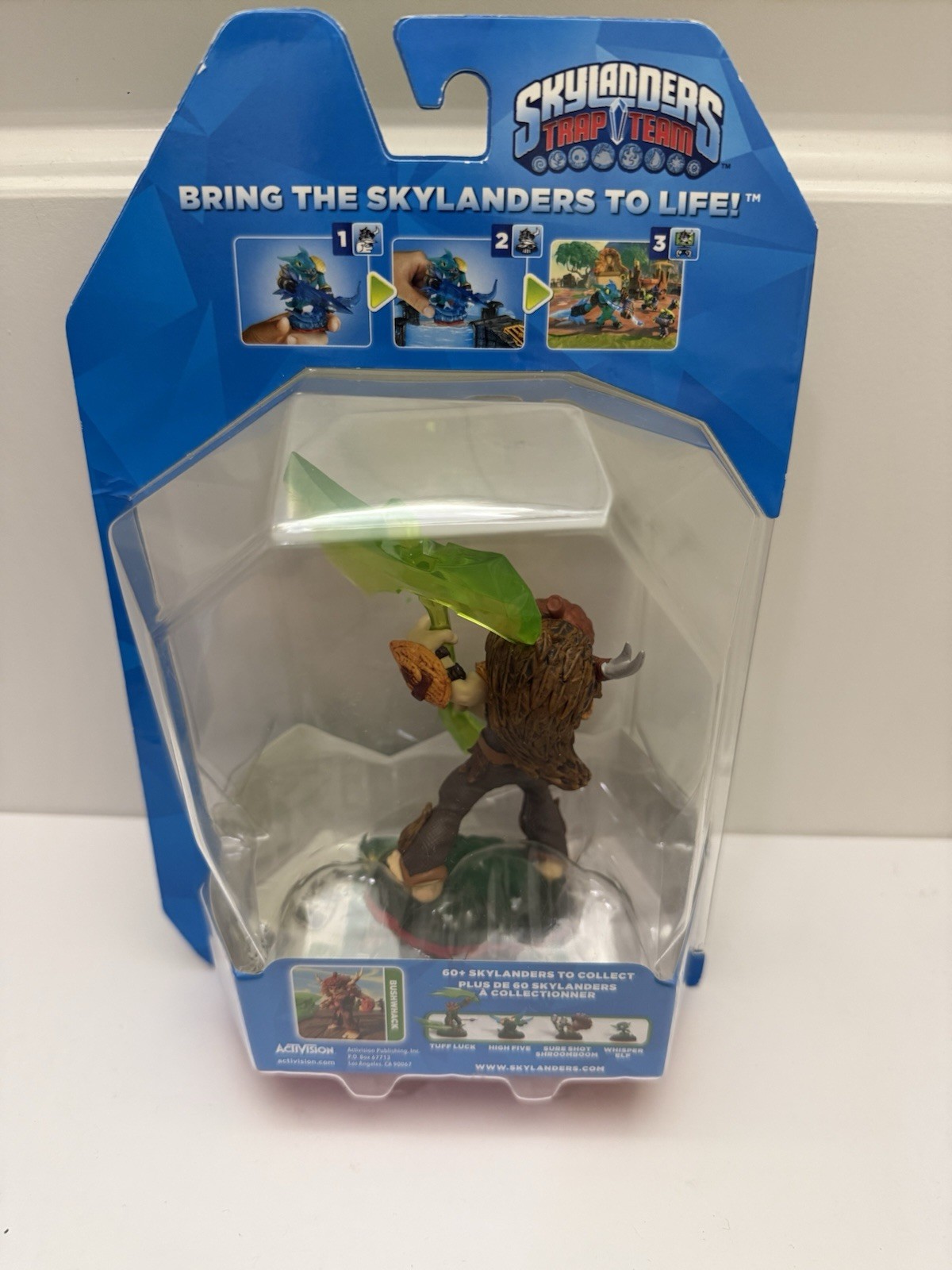 NEW IN BOX RARE Activision Skylanders Trap Team Series Axe to the Max! BUSHWHACK