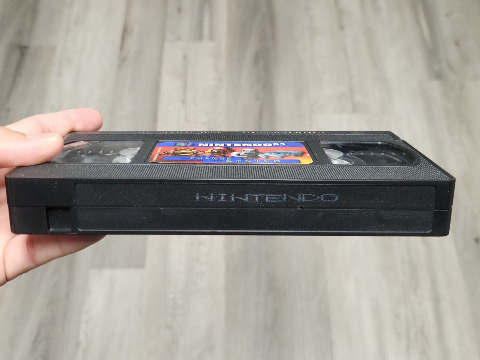 Change the System – 1996 N64 Nintendo 64 Console Launch Promo VHS Cassette Tape