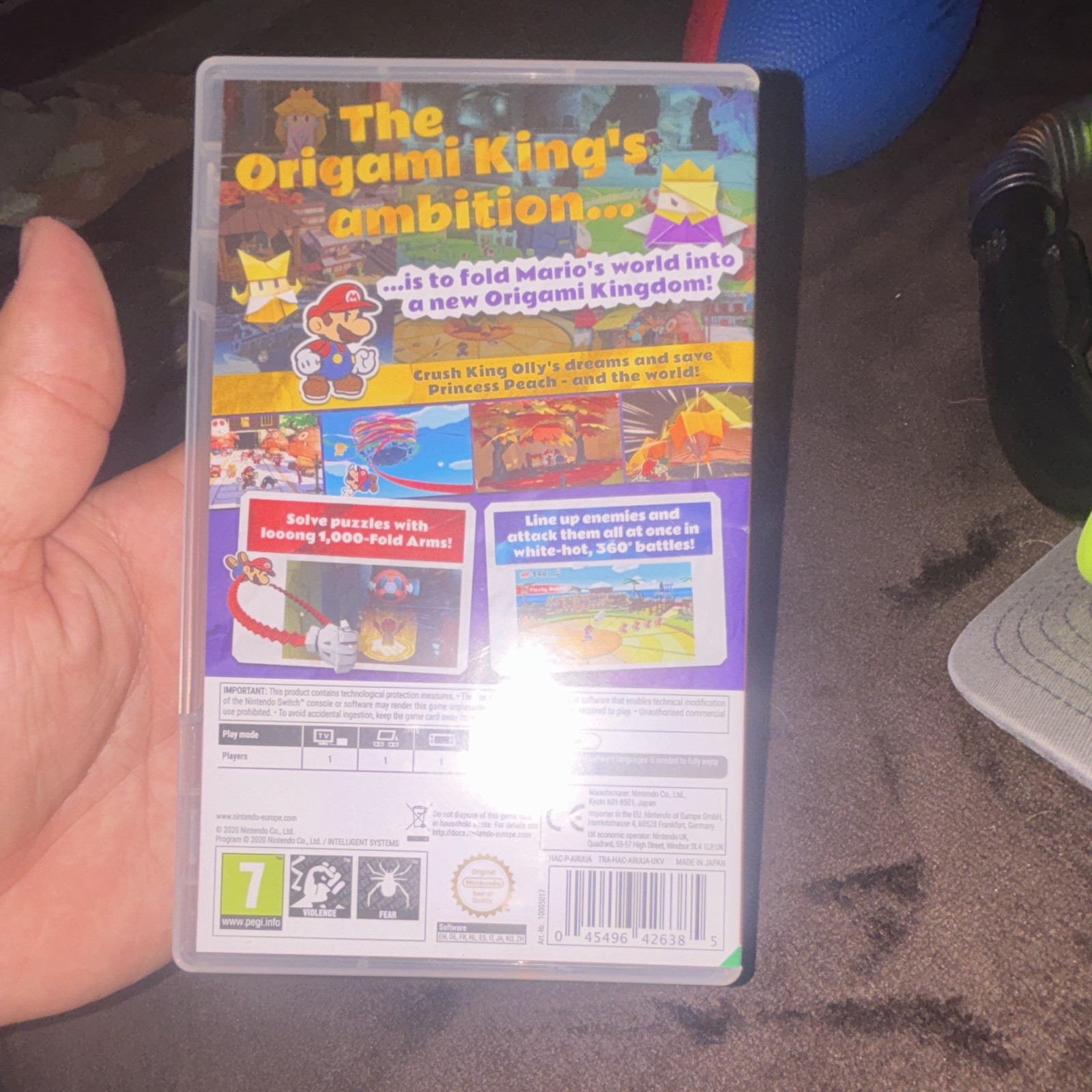 Nintendo Switch Paper Mario: The Origami King PEGI 7 PAL 2020 Single Player