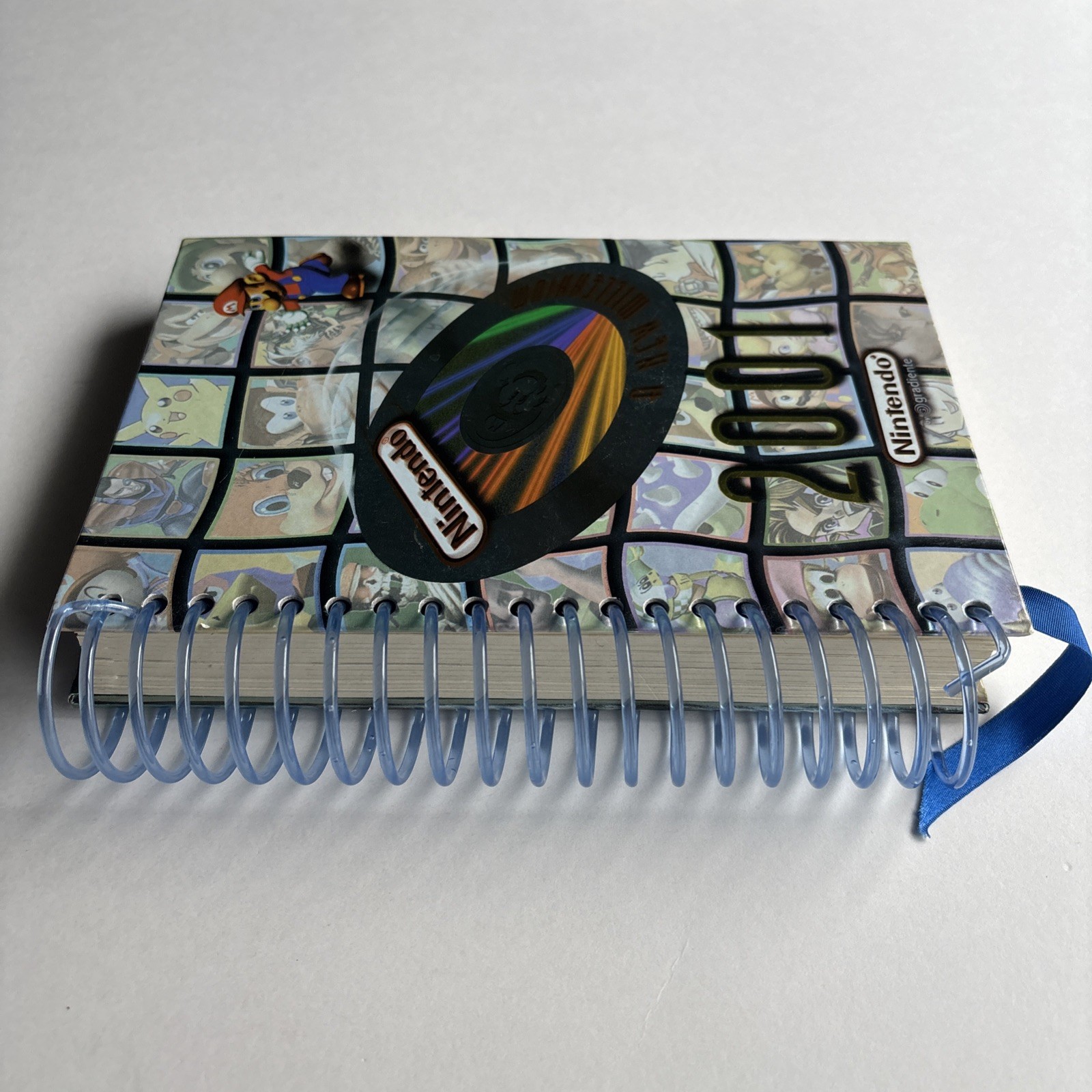 Nintendo A New Millennium 2001 Journal Calendar Gradient Brazil Mario Pokemon