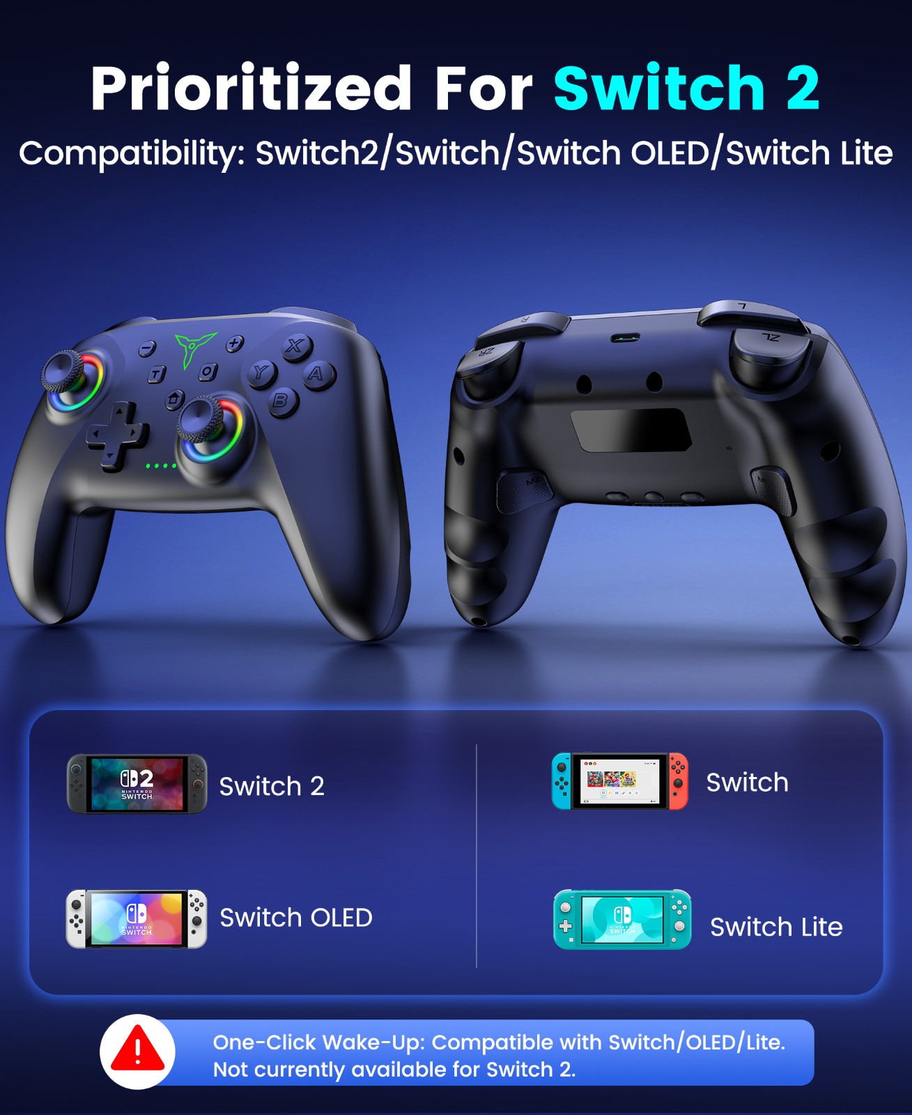 Wireless Bluetooth Controller for Android/iOS,Nintendo switch/OLED,PC Controller