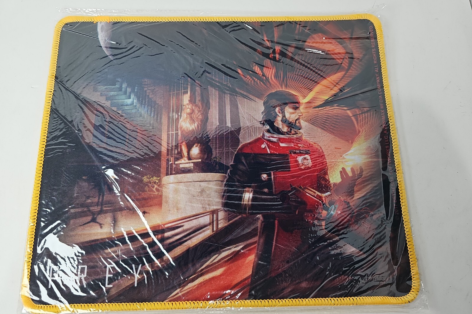 New Bethesda Prey 11.75″ x 10″ Mouse Pad Loot Crate Exclusive 2017 PC Gaming