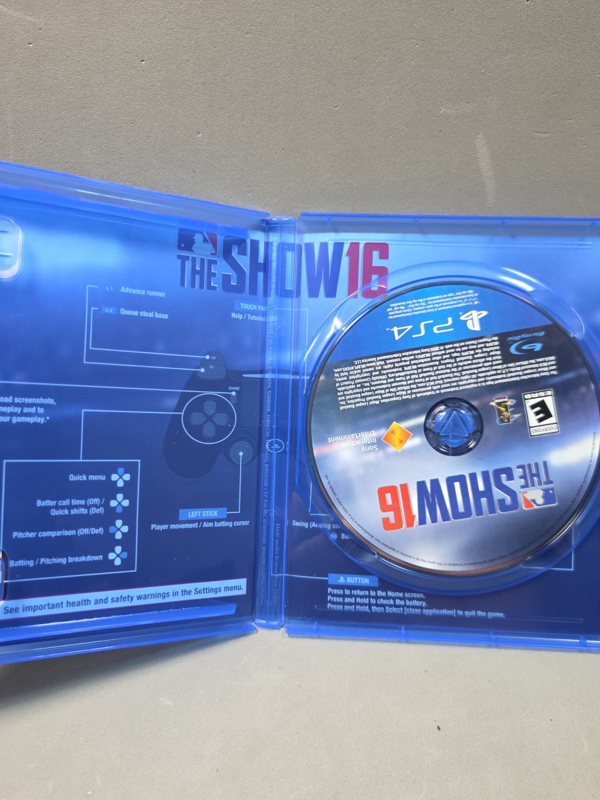 MLB: The Show 16 (Sony PlayStation 4) PS4