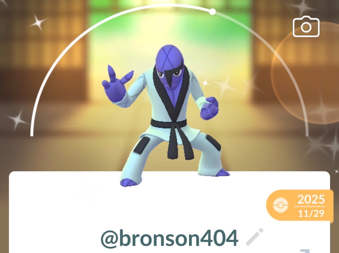 Pokemon Shiny Sawk TR–ADE G0 Unregistered