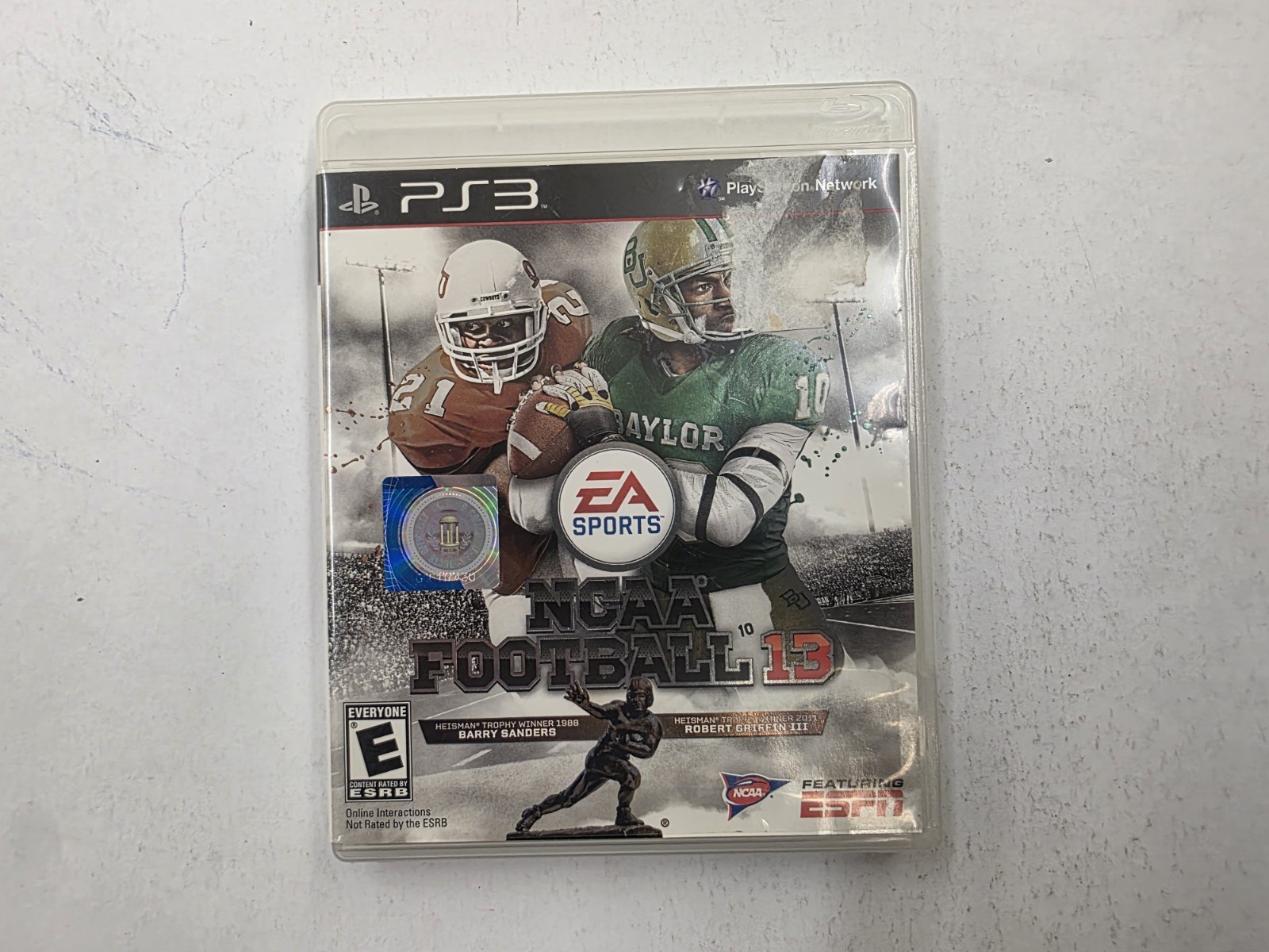 NCAA Football 13 PS3 PlayStation 3 NO manual Free Fast Shipping