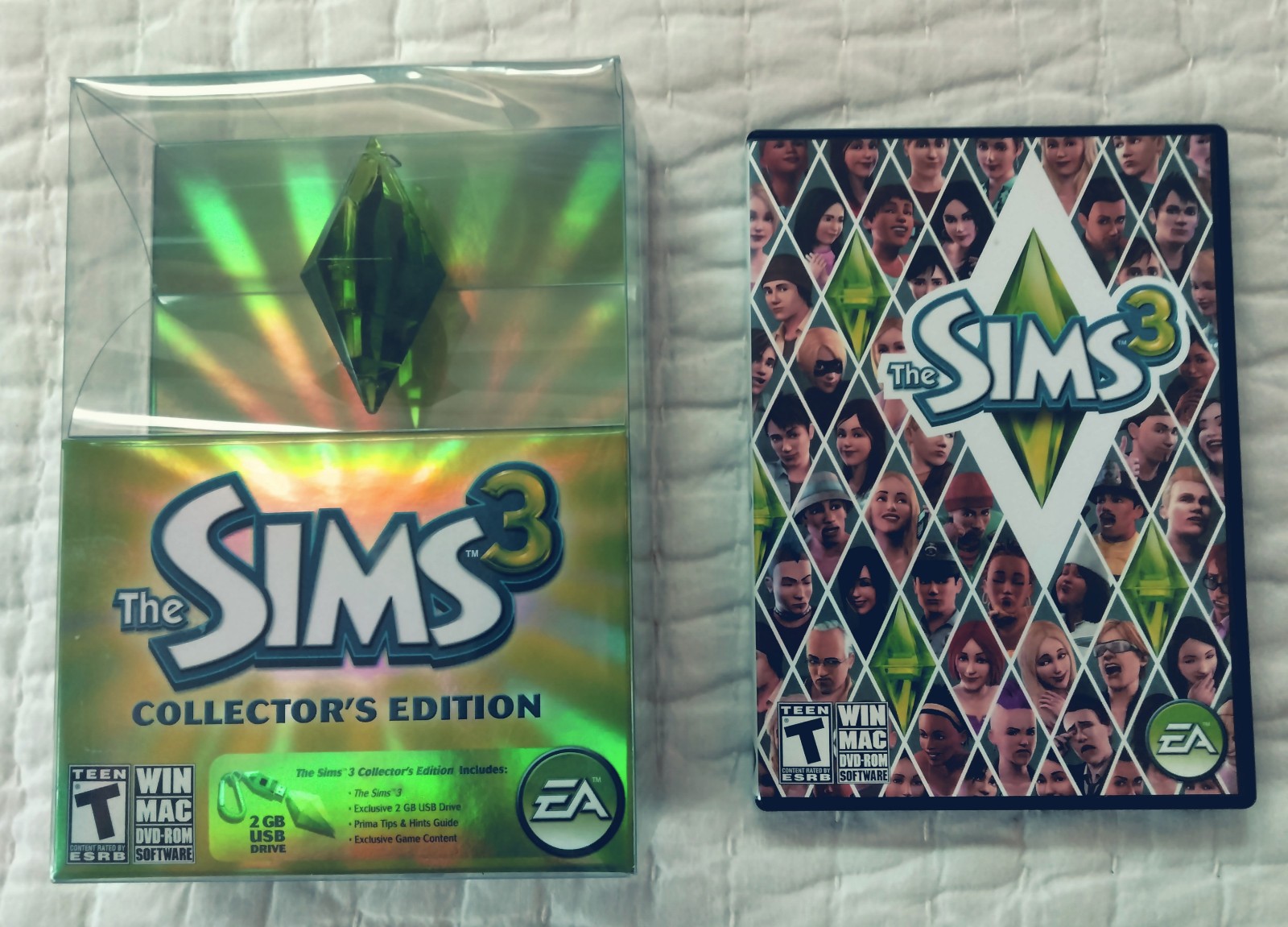 Sims 3: Collector’s Edition (Windows/Mac, 2009) with usb