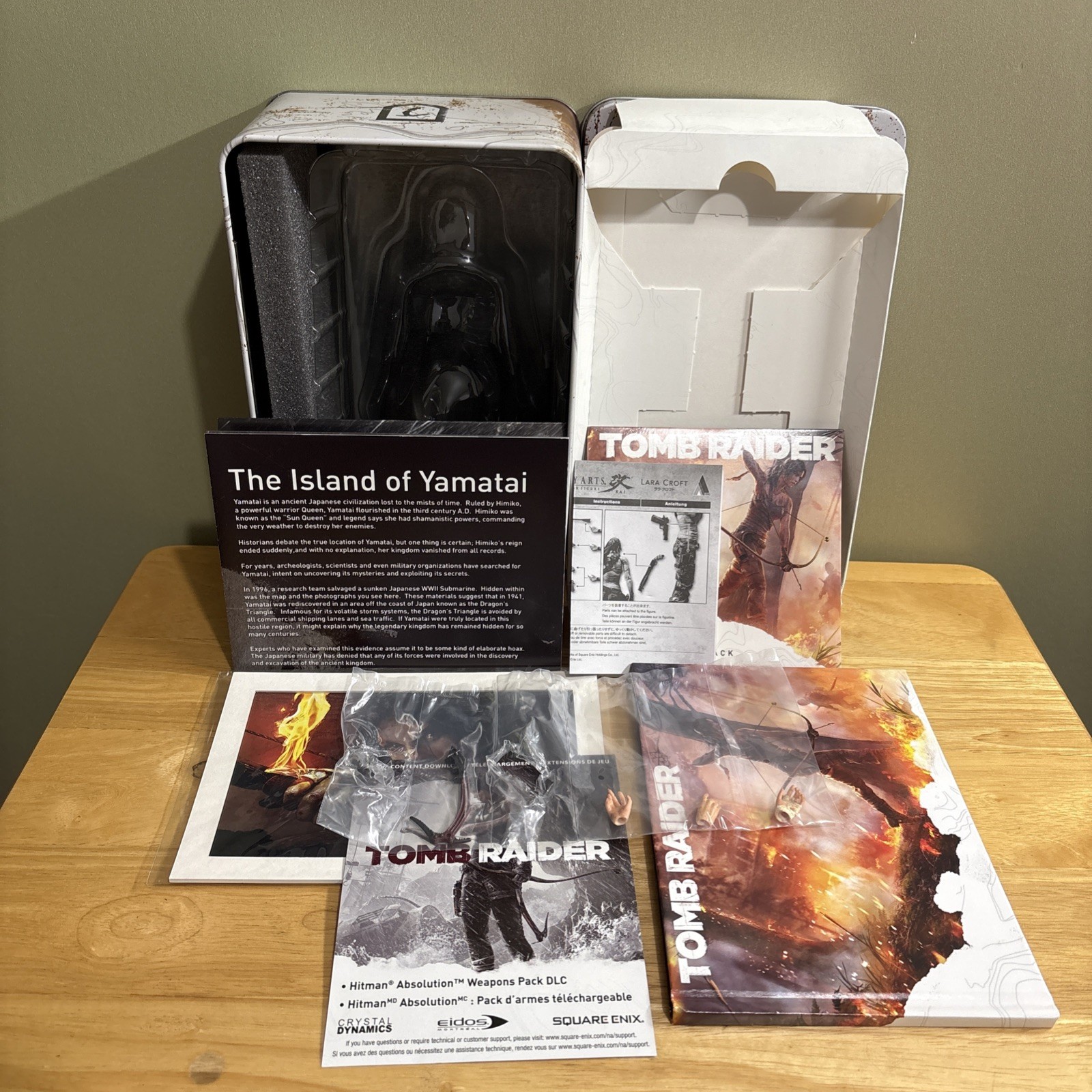 Playstation 3: Tomb Raider Tin Box Collector’s Edition | Incomplete / Used