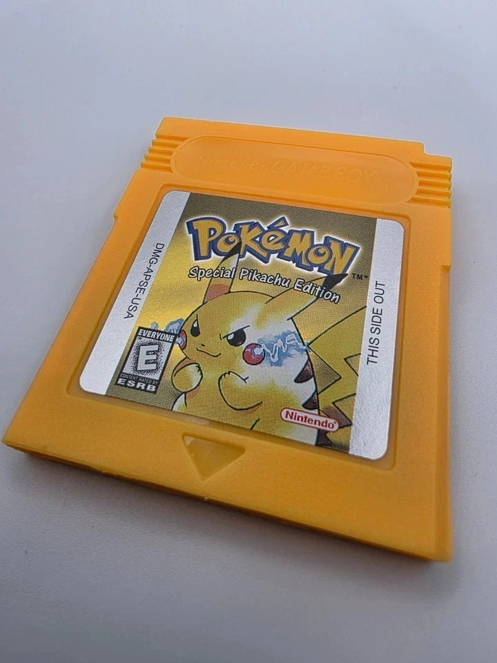 Game Card Yellow Version For Pokemon GBC