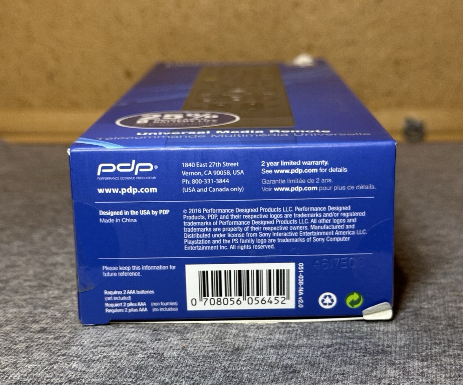 RARE Sony Playstation 4 PS4 v2.0 Universal Media Remote OPEN BOX