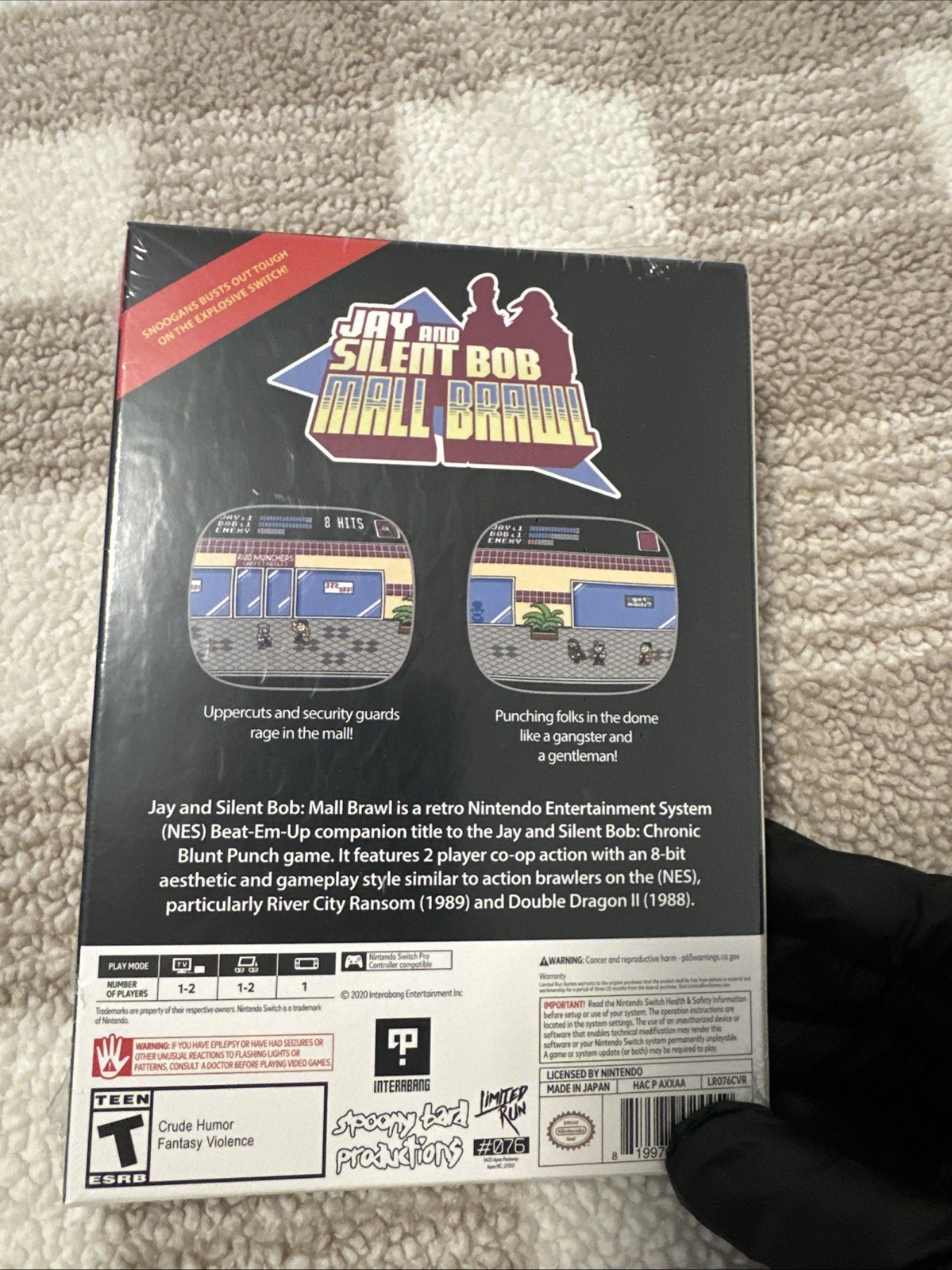 Jay and Silent Bob Mall Brawl Collectors Edition Switch