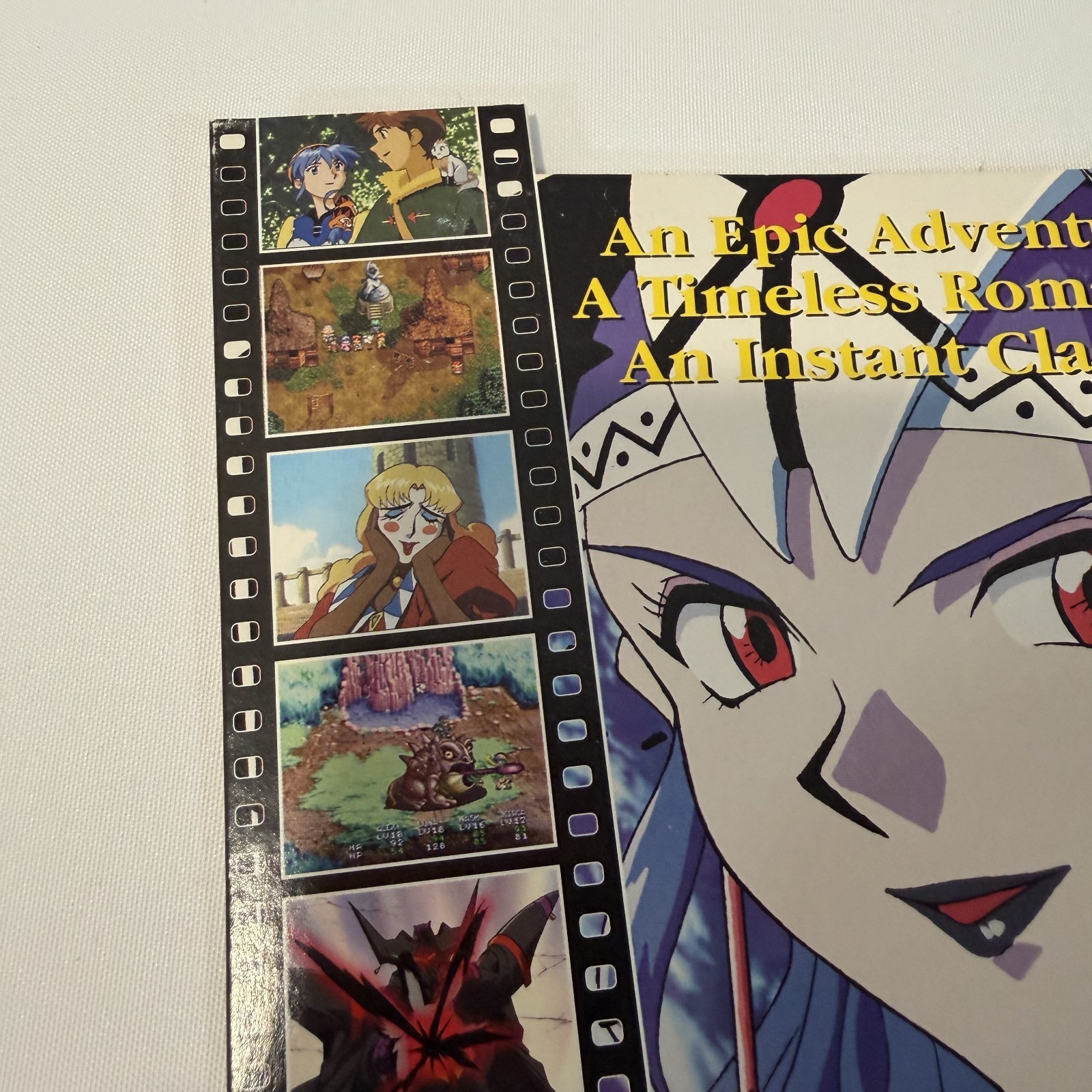 Lunar Silver Star Story PlayStation 1998 Working Designs Promo Standee