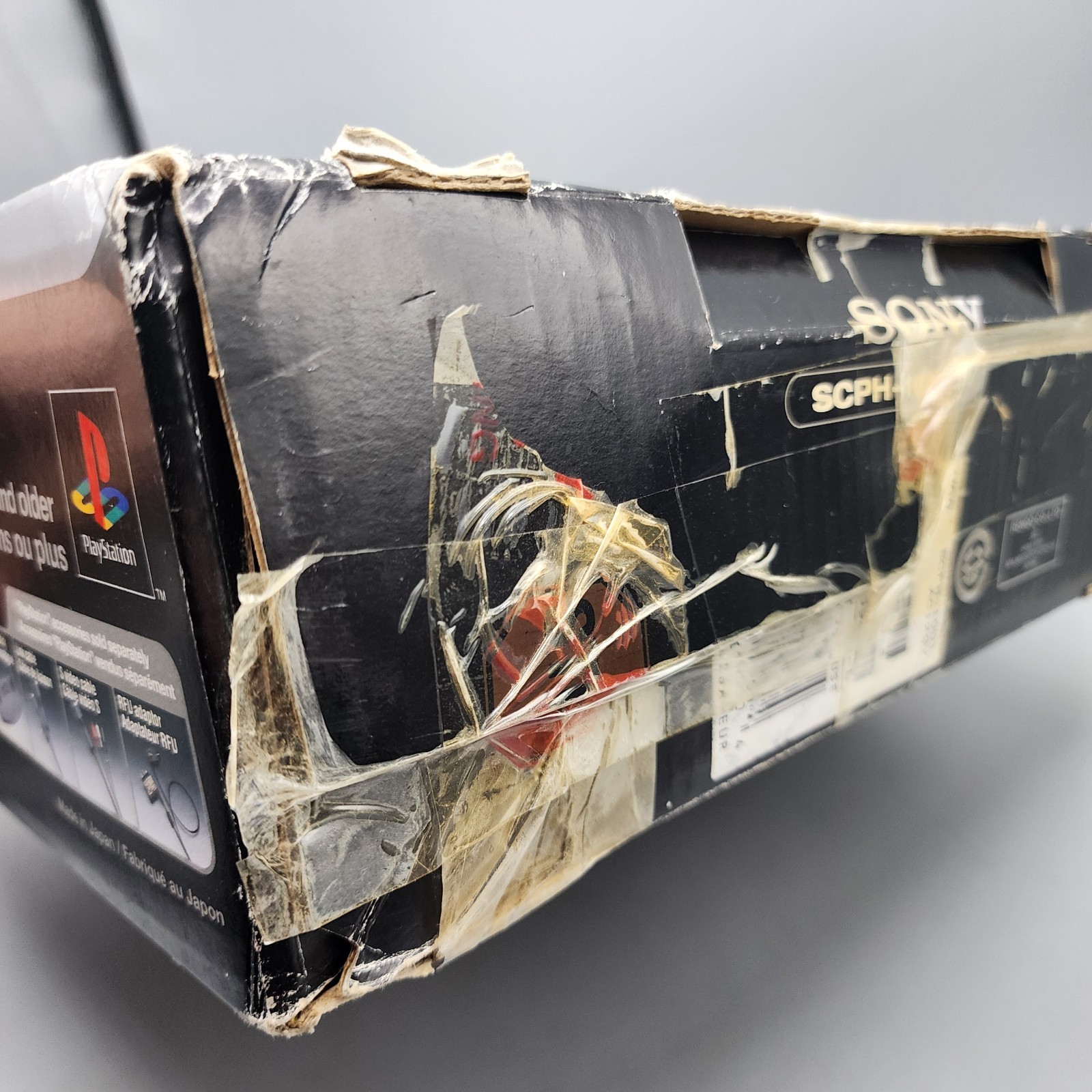 Sony PlayStation SCPH-1001 Console Box, Foam & Insert ONLY / No Console / READ