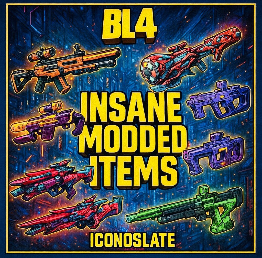 Borderlands 4 MODDED WEAPONS & GEAR 🔥 1 SHOT BOSSES 💥 INSANE STATS