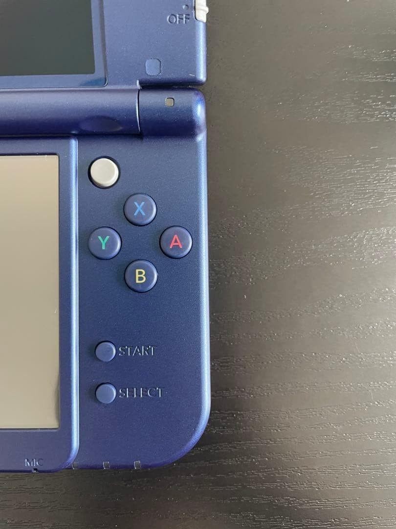 [Dual IPS] NEW Nintendo 3DS LL XL Metallic BLUE Game Console From JP