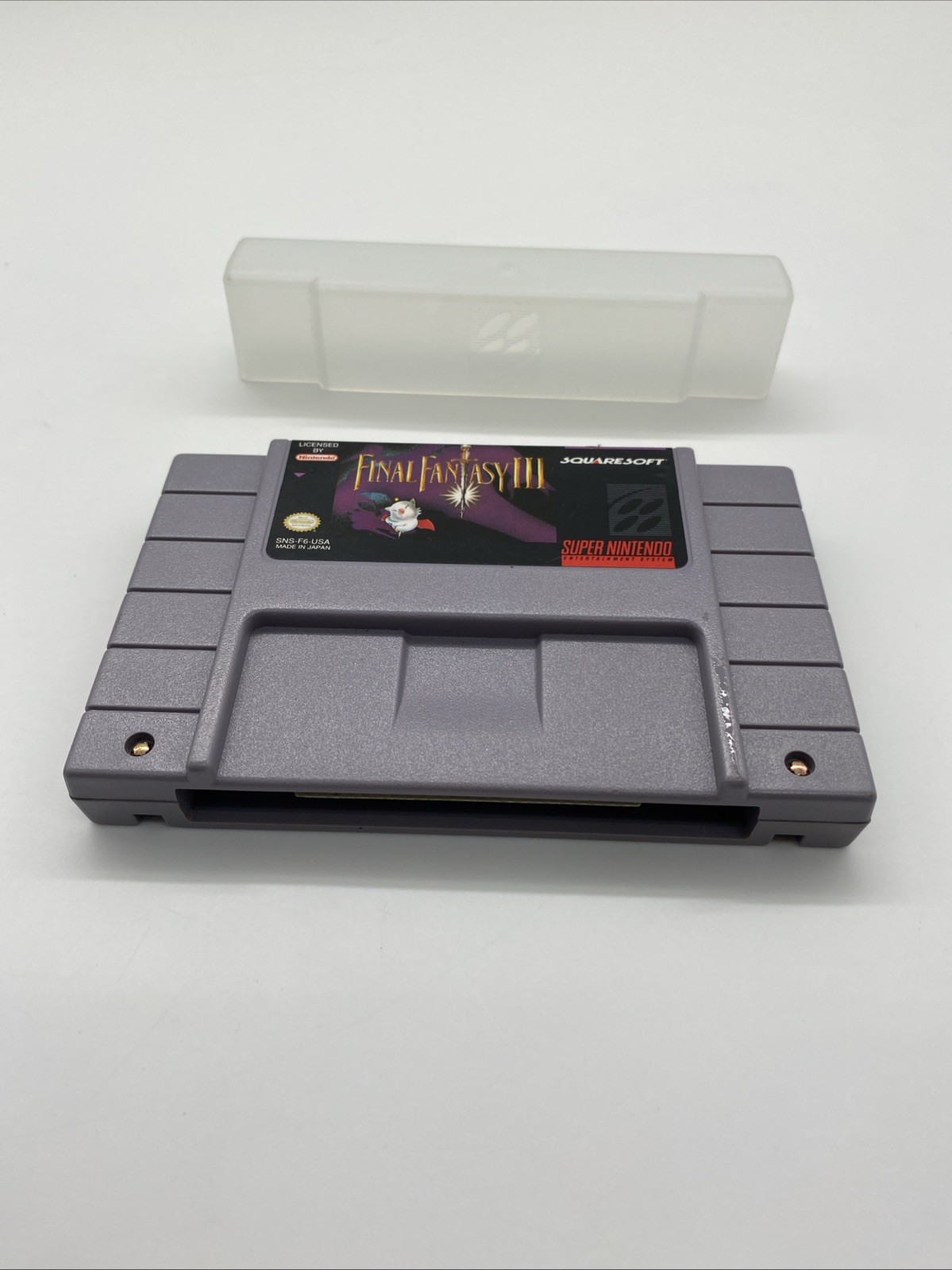 Authentic Final Fantasy III SNES Super Nintendo Cartridge Tested Working