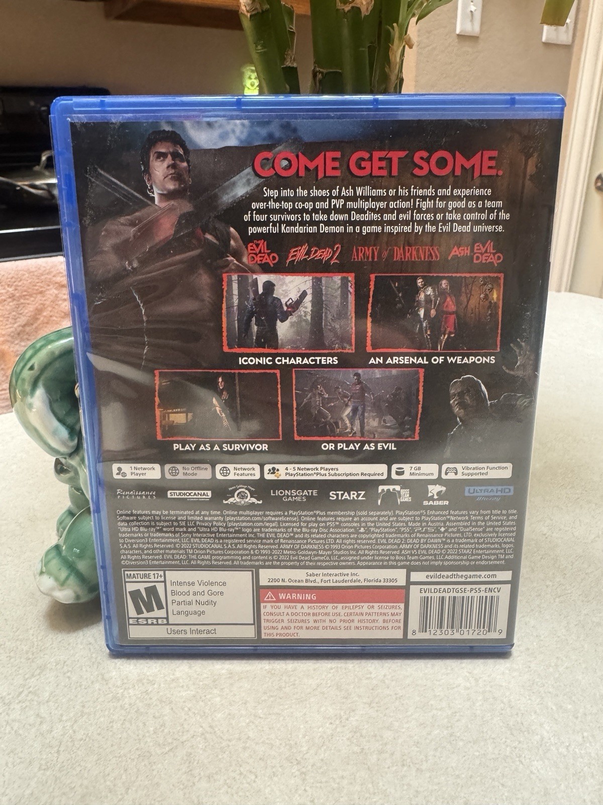 Evil Dead the Game for PlayStation 5