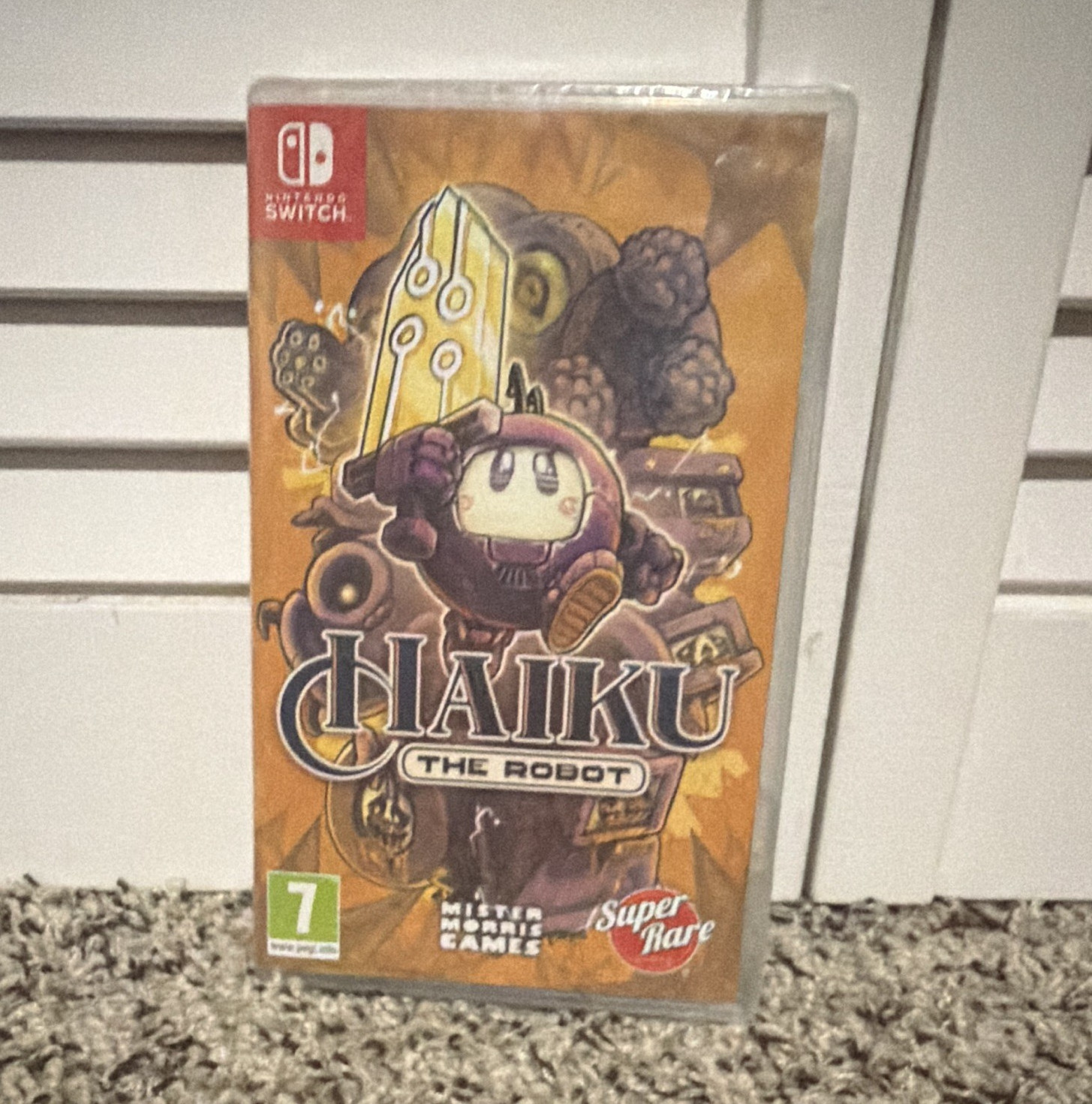 Super Rare Haiku the Robot Nintendo Switch PEGI 7 PAL Physical