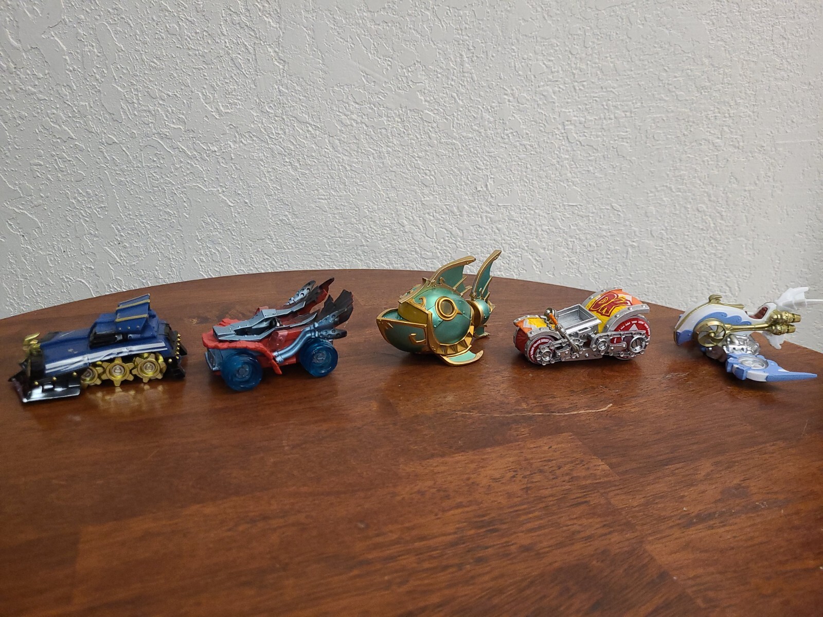 Skylanders Superchargers Vehicles Amiibo Lot 5 Barrel Blaster Reef Reaper Jet