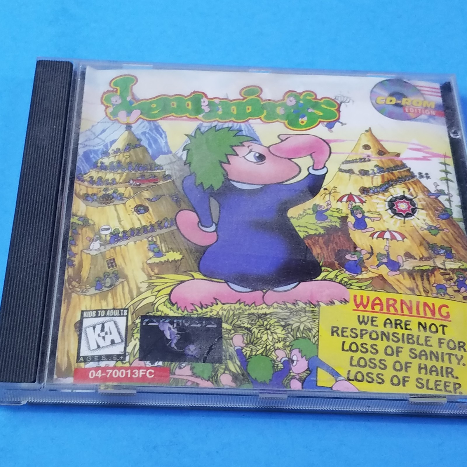 Lemmings Puzzle Adventure Game – PC CD-ROM, 1991)