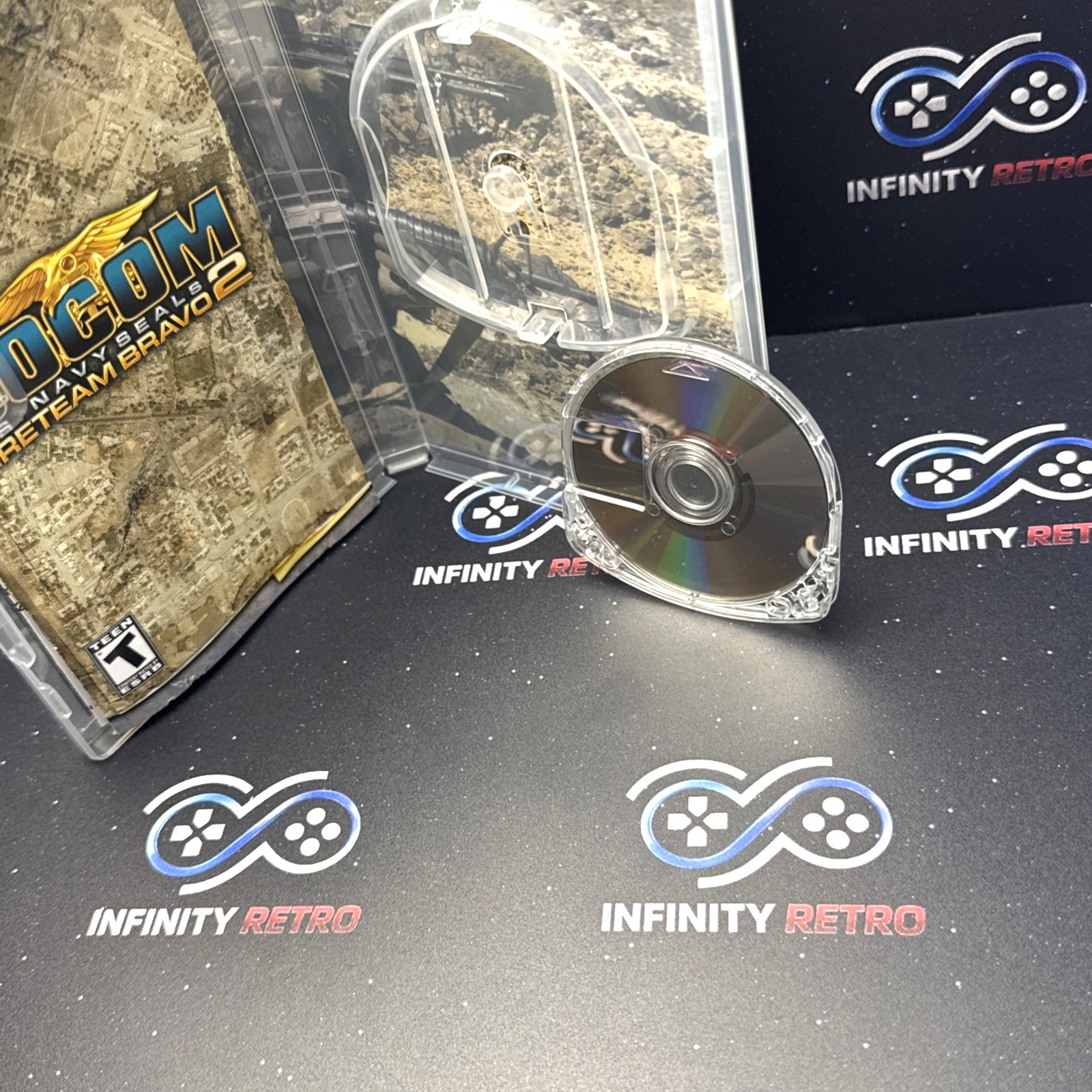 SOCOM U.S. Navy SEALs Fireteam Bravo 2 Sony PlayStation Portable CIB Refurbished