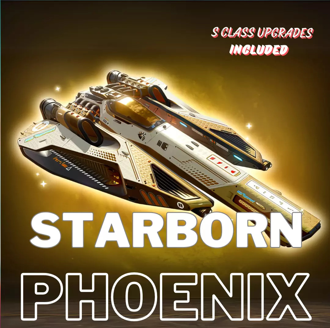 No Mans Sky Starborn Phoenix + S-Class Upgrades+Storage, All Platforms+1 Billion