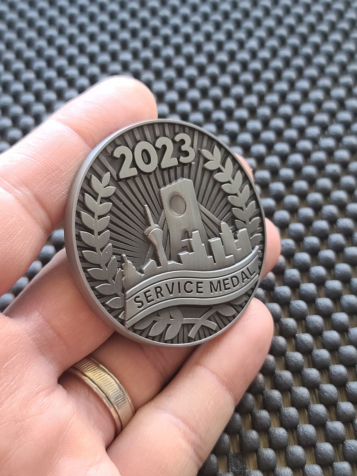 Ubisoft Employee Developer Service Medal Coin 2023 Chengdu China Rare Promo PC