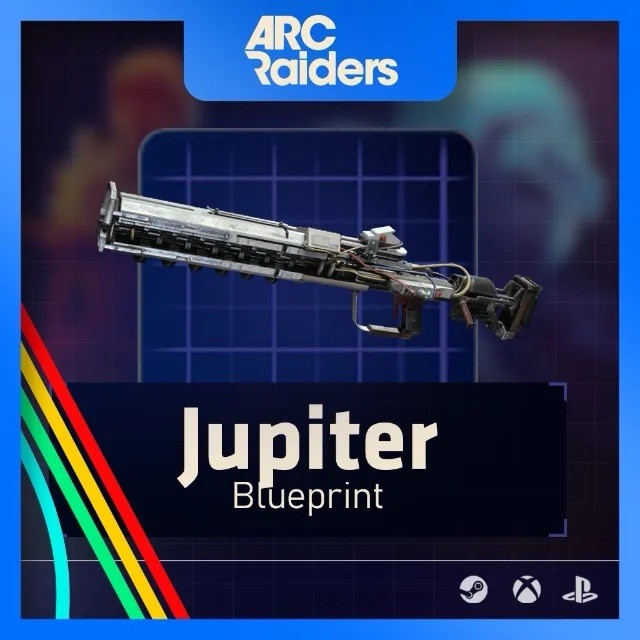 ARC Raiders Aphelion & Jupiter Weapon Blueprints Digital In-Game Items