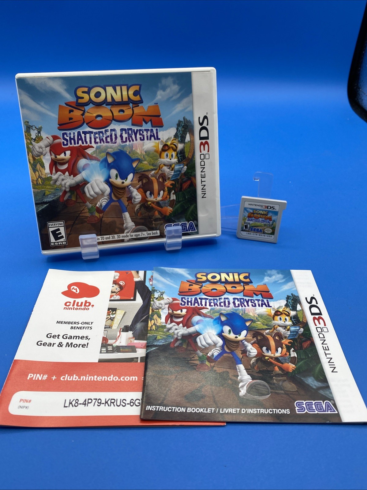 Sonic Boom: Shattered Crystal (Nintendo 3DS, 2014)