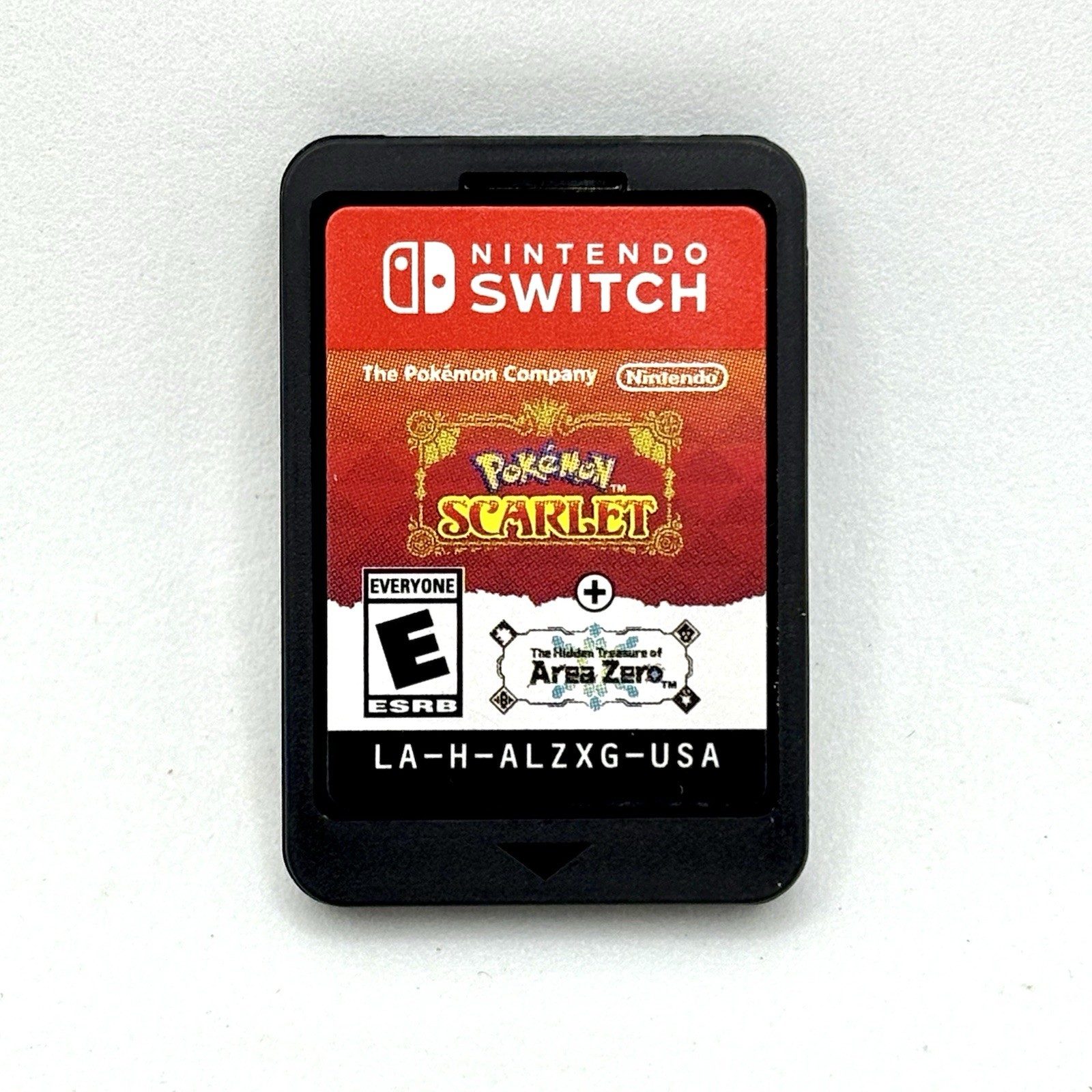 Nintendo Switch Pokemon Scarlet + The Hidden Treasure of Area Zero DLC CIB