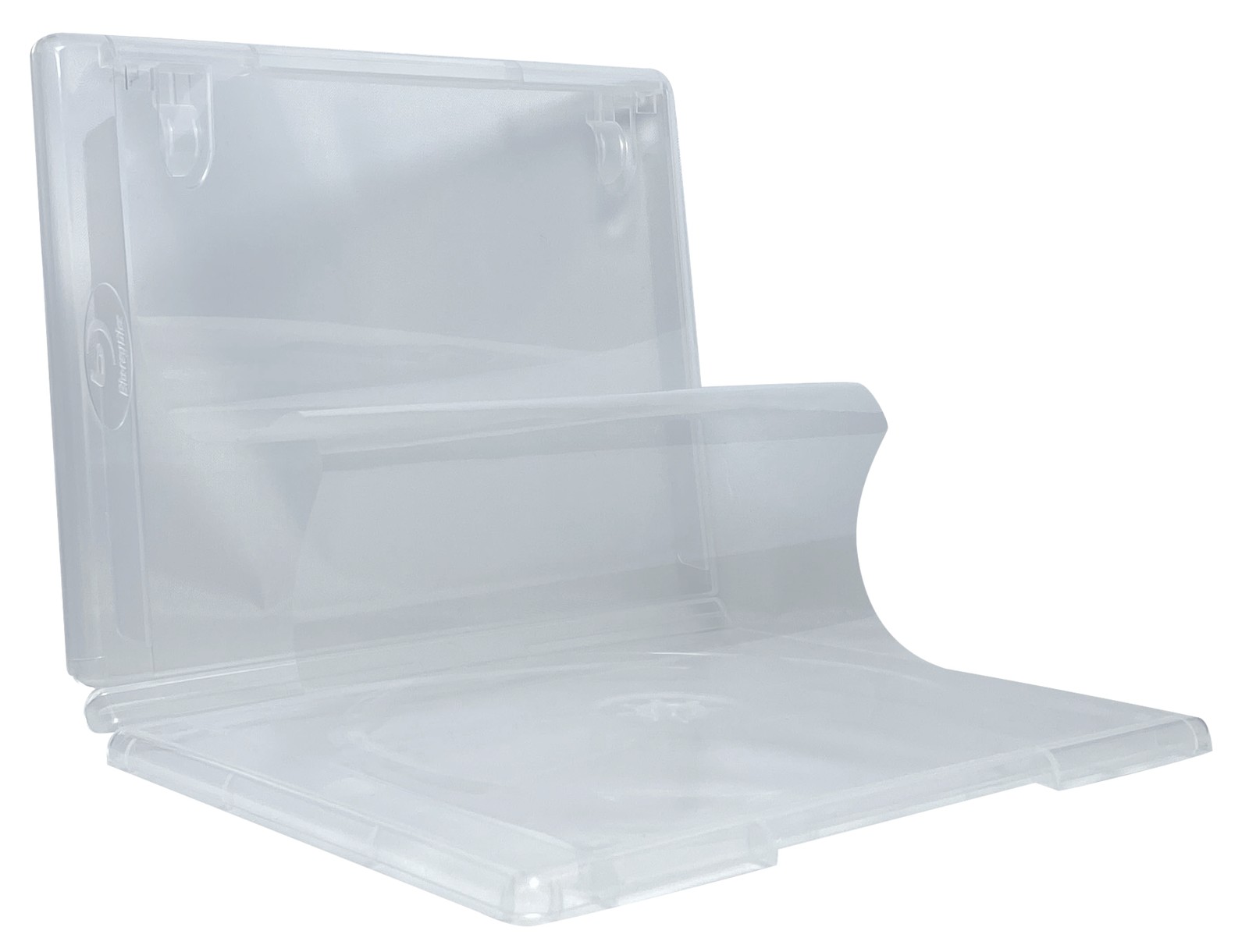 Replacement Cases compatible with Clear Playstation 3 Blu-ray 14mm