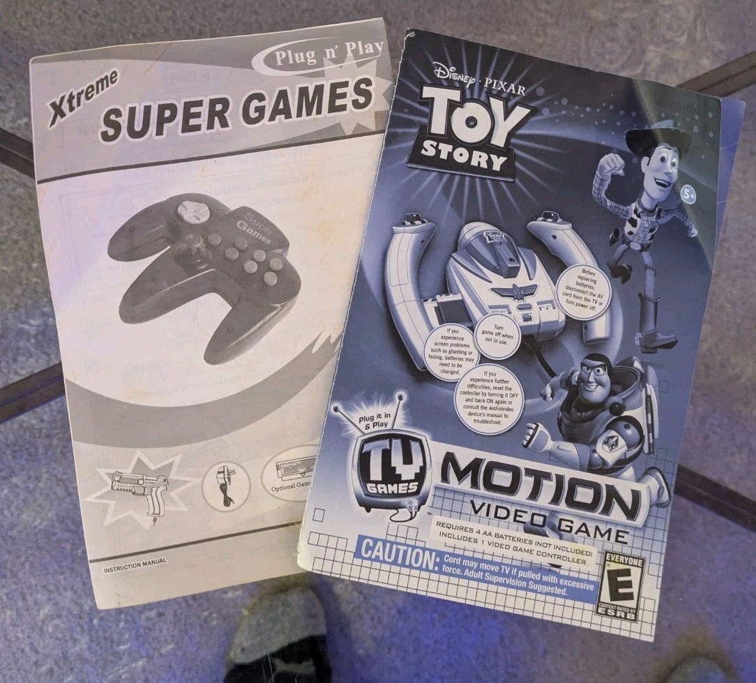 TOY STORY COMPLETE IN BOX Motion Video Game 2010 JAKKS PACIFIC ADVENTURE
