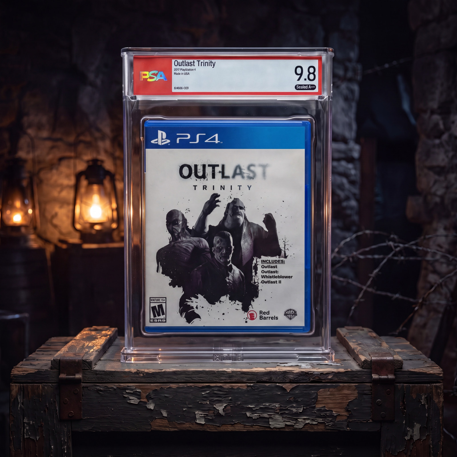 Outlast Trinity • PSA 9.8 A++ • PlayStation 4