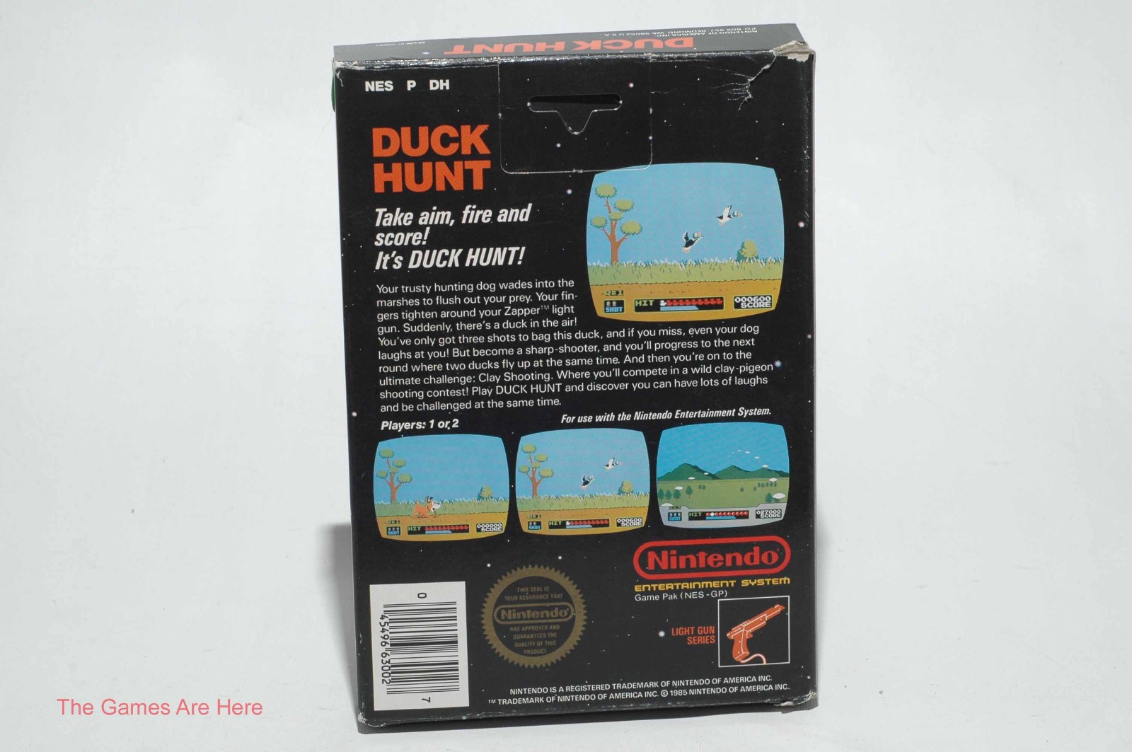 Duck Hunt 5 Screw – Nintendo Entertainment System, 1985