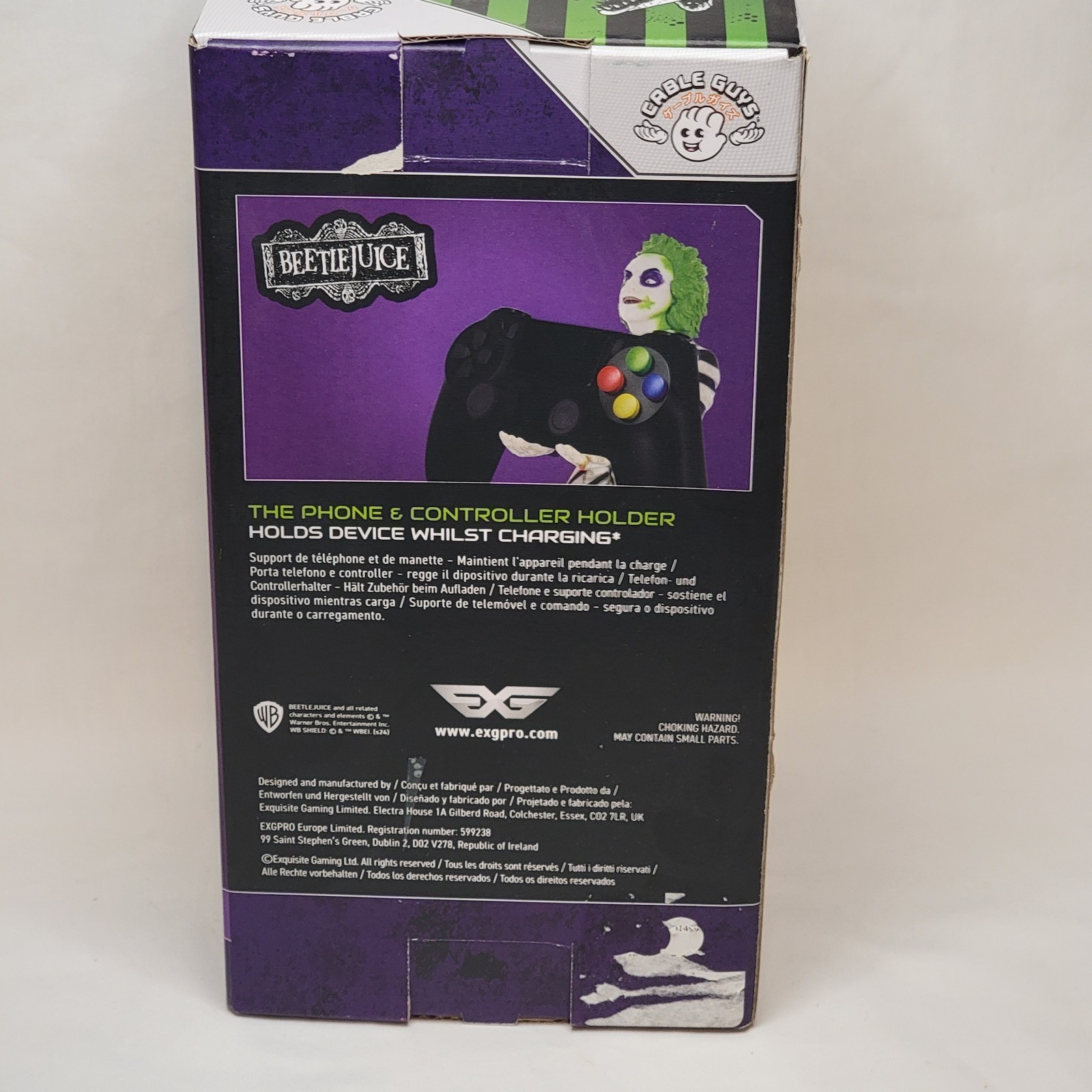 Beetlejuice Smart Phone and Game Controller Holder by Cable Guys – New
