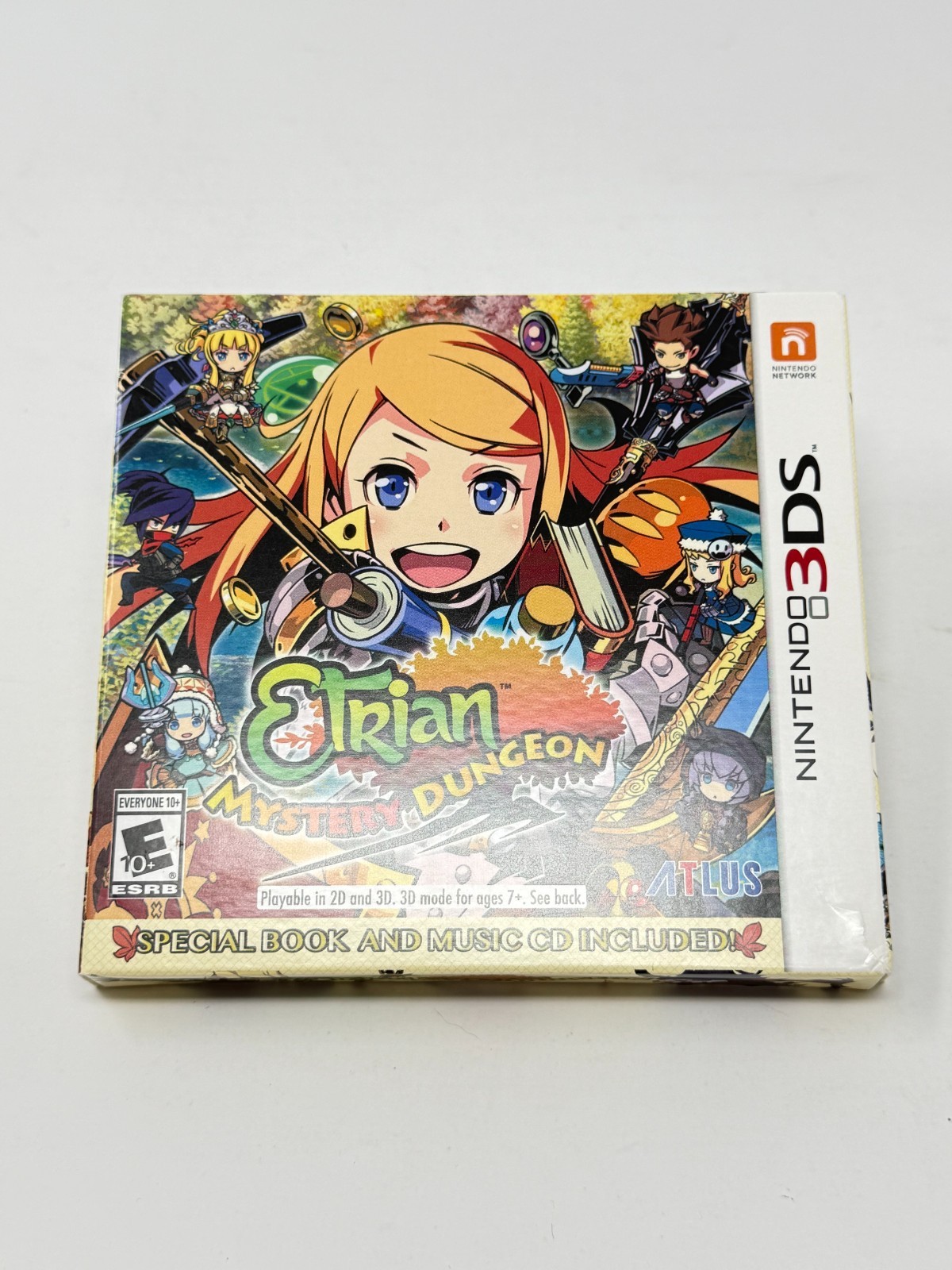 Etrian Mystery Dungeon Nintendo 3DS CIB
