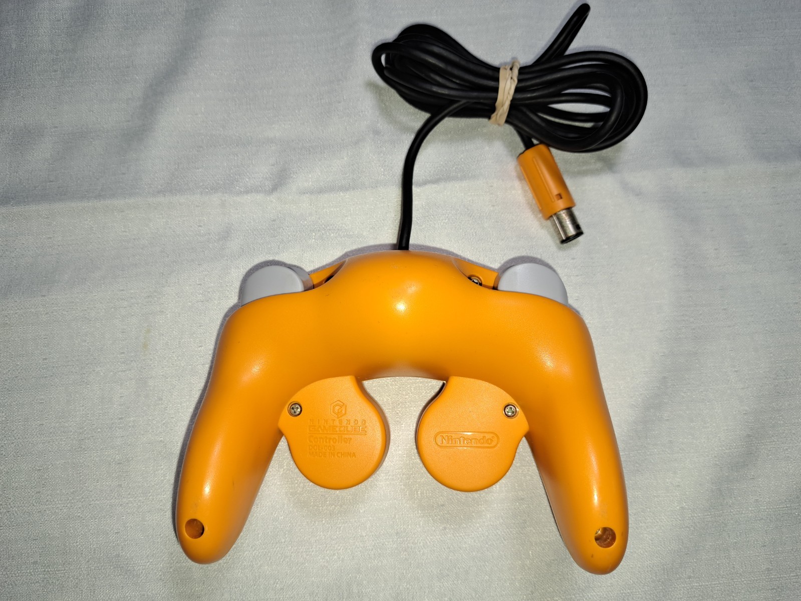 OEM Nintendo GameCube Controller Authentic Tested Tight Stick Clean Orange GC