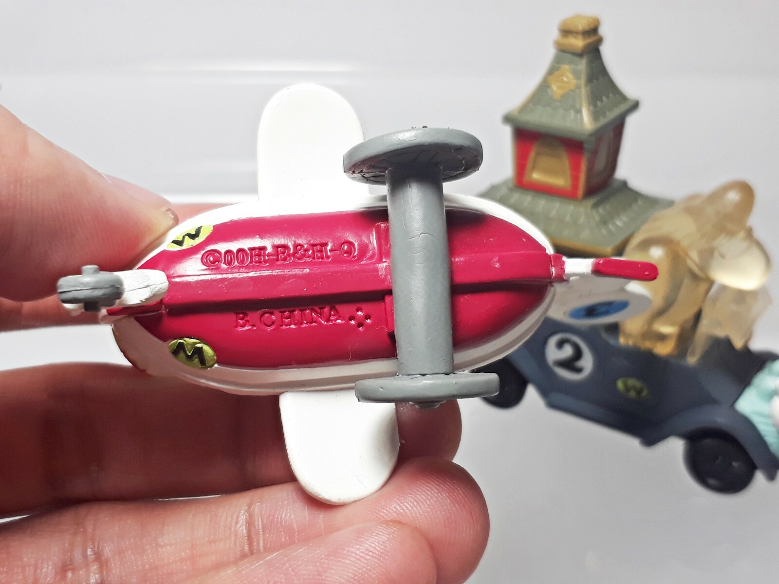 Wacky Races Vehicle Figure Set (6) Bandai HG Mean Machine Creepy Coupe 1.3-2.9″