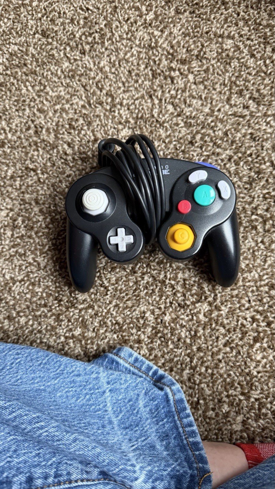 Nintendo GameCube Controller Black, Official