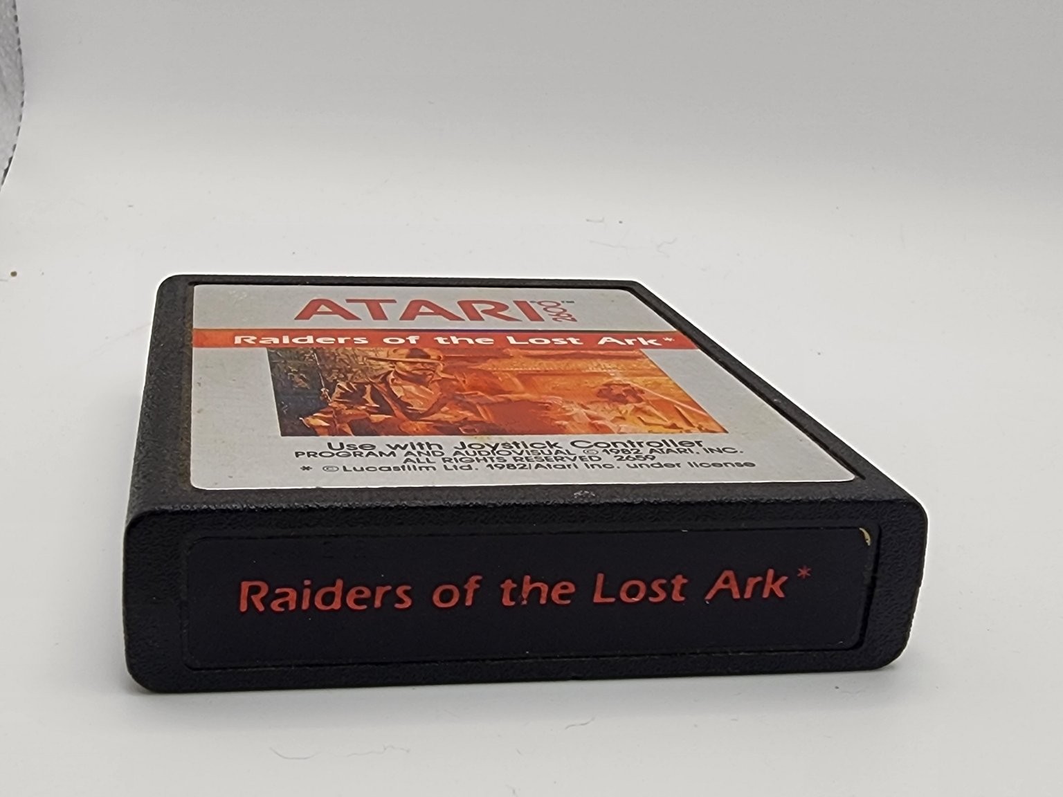 Raiders of the Lost Ark Atari 2600 Video Game Action Adventure