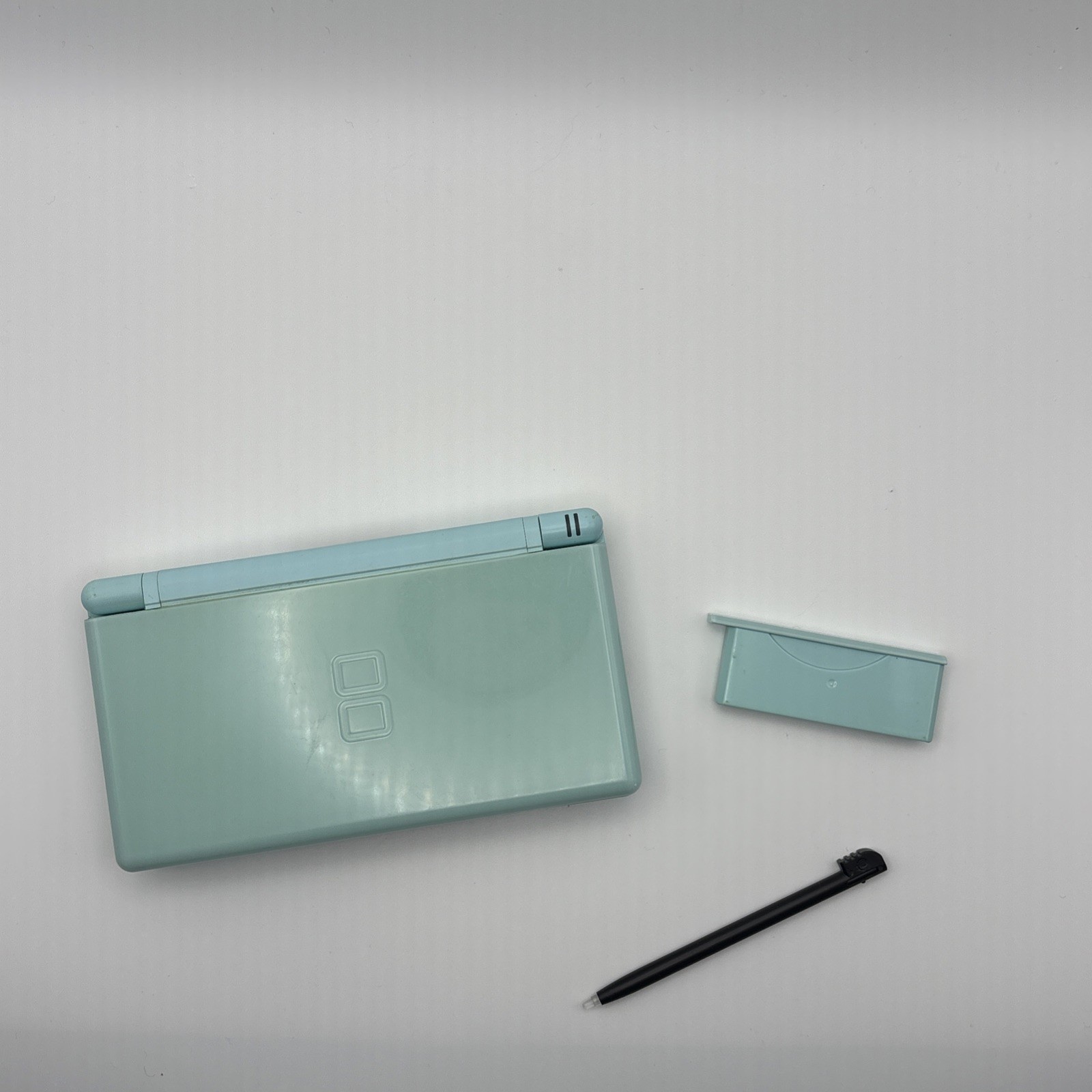 Nintendo DS Lite Jp Handheld Blue Turquoise Tested And WorkingMatching GBA Cover