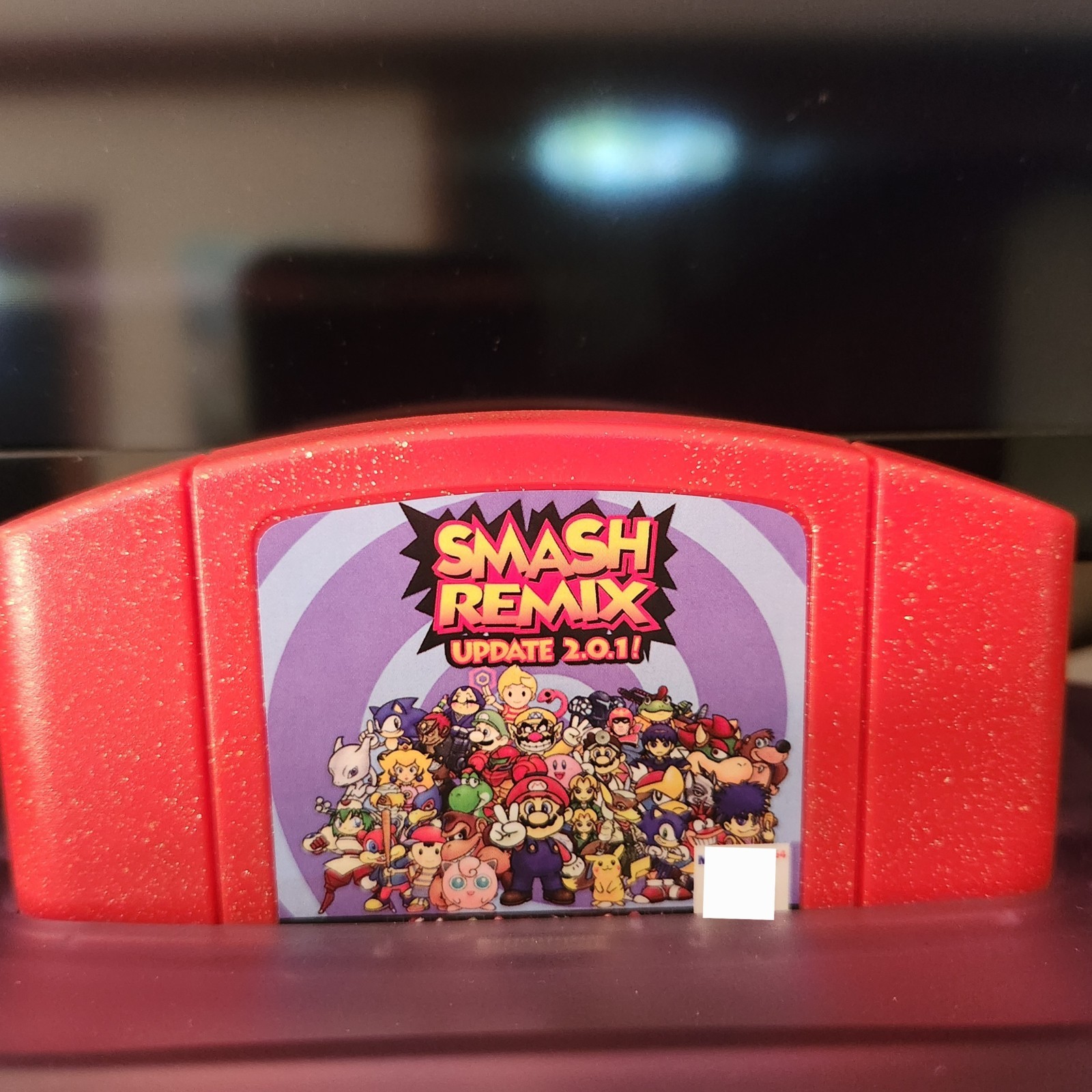 Smash Remix v2.0.1 – Nintendo 64 – Red Cart, Tested & Working