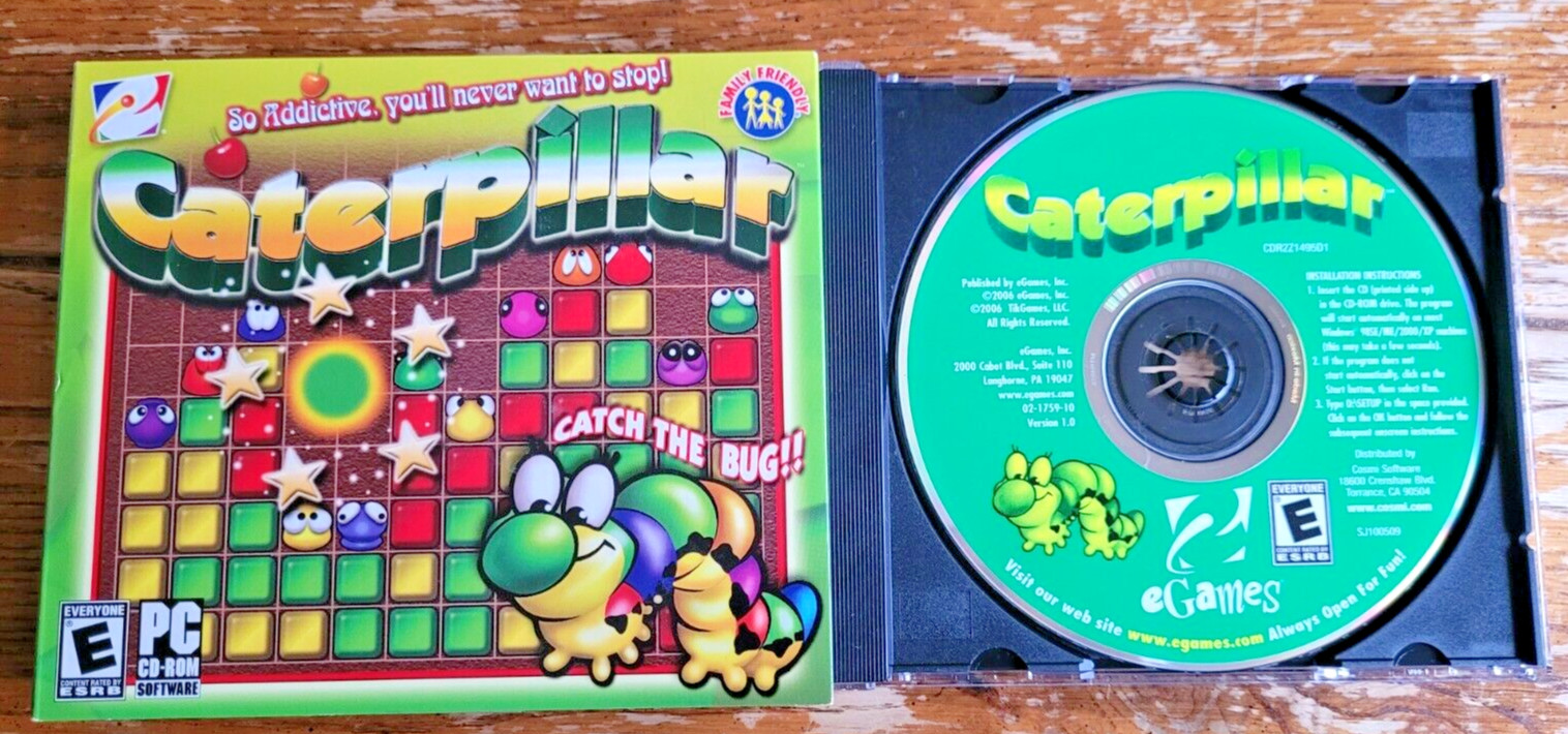 Caterpillar (PC, 2006) – CIB – Tested/Works!