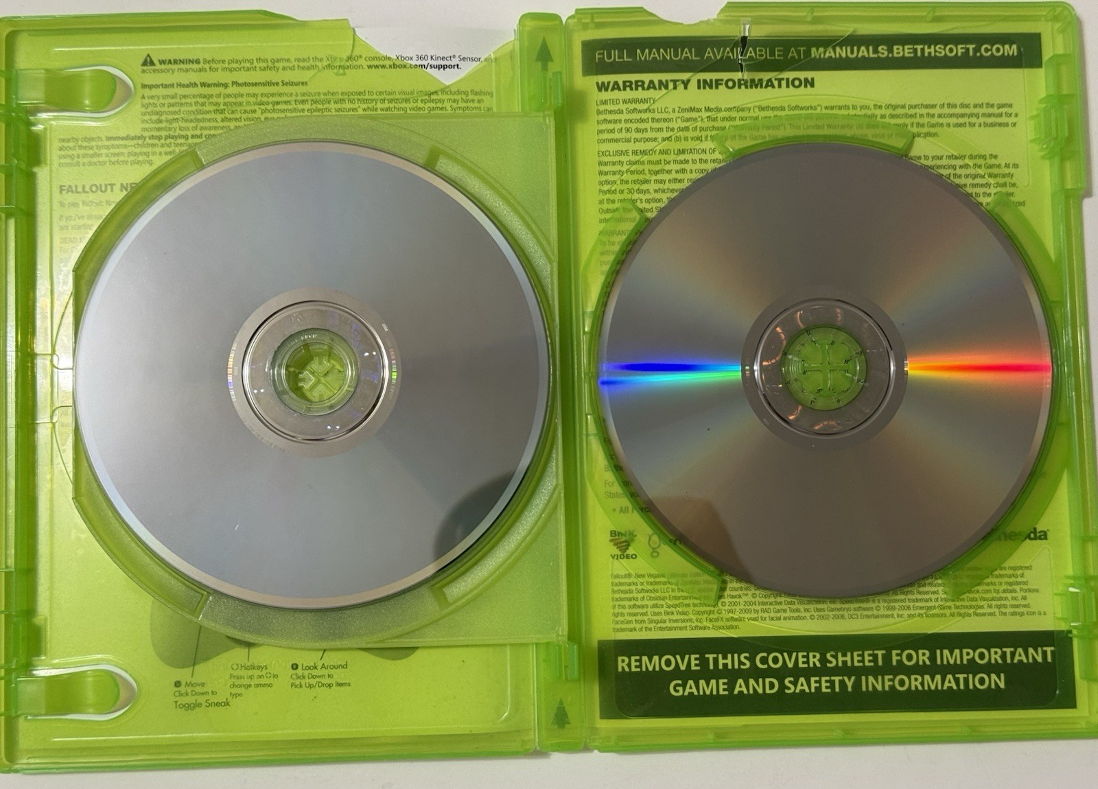 Fallout: New Vegas [Ultimate Edition] Xbox One/360 *Rare/Case Damage*