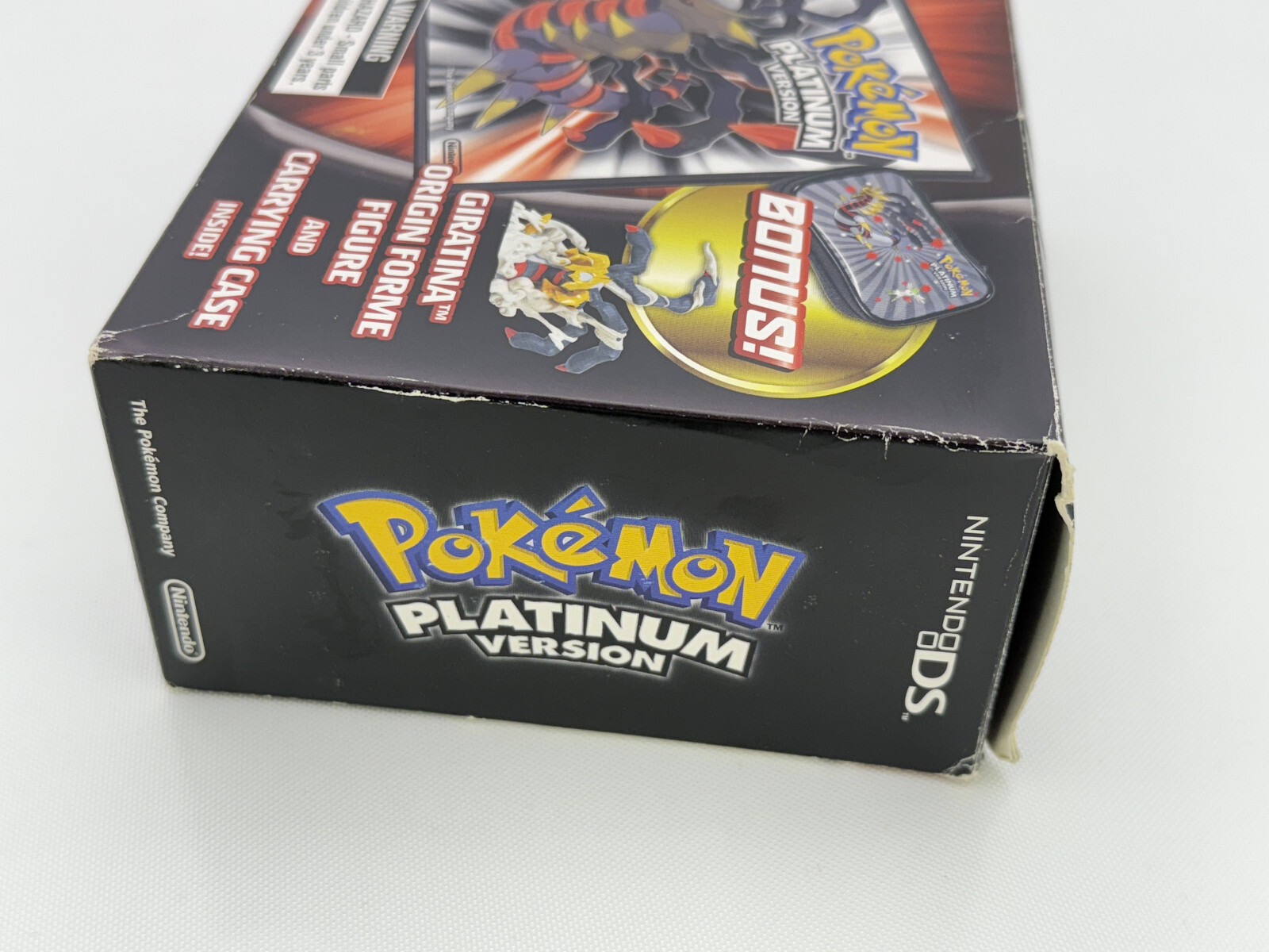 New! Pokemon Platinum Version Big Box Walmart Bonus Bundle Version w/Figure