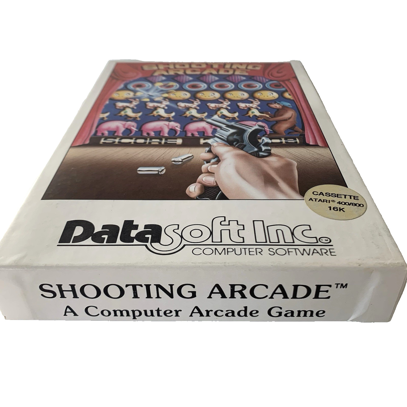 Shooting Arcade (Atari 400 800 XL XE, 1982) | Datasoft With Manual
