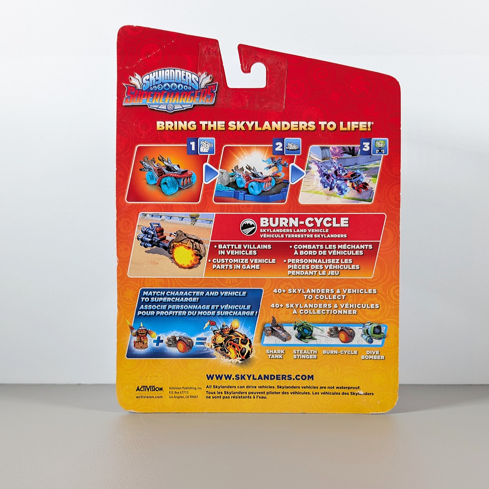 Skylanders Superchargers – Burn Cycle | Land Vehicle | New in box
